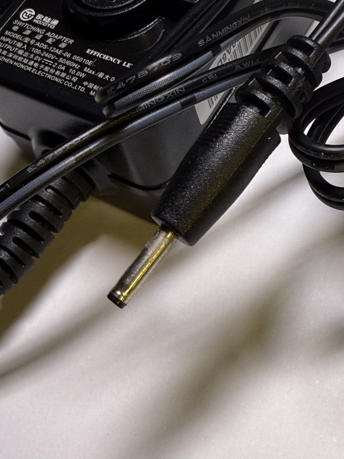 Replacement 5V 2A AC-DC Adaptor Power Supply 2.5mm x 0.8mm UK + EU Slide Plug