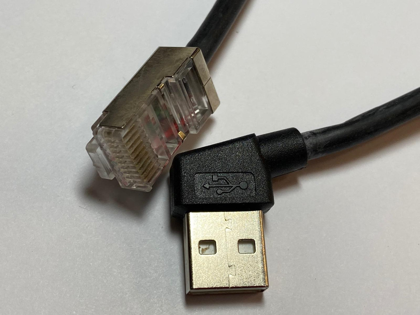 INGENICO POINT OF SALE EQUIPMENT CABLE LEAD CAB332646A USB TO RJ45 ETHERNET