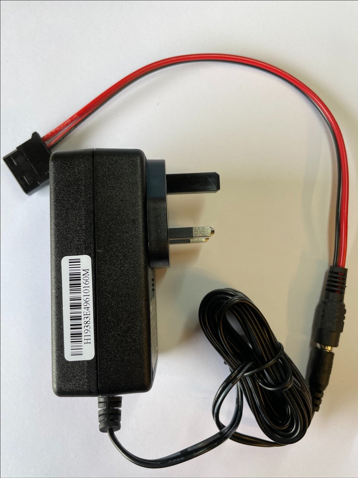 12V 1.5A Mains AC-DC Switching Adaptor with 4 Pin Male Molex Connector