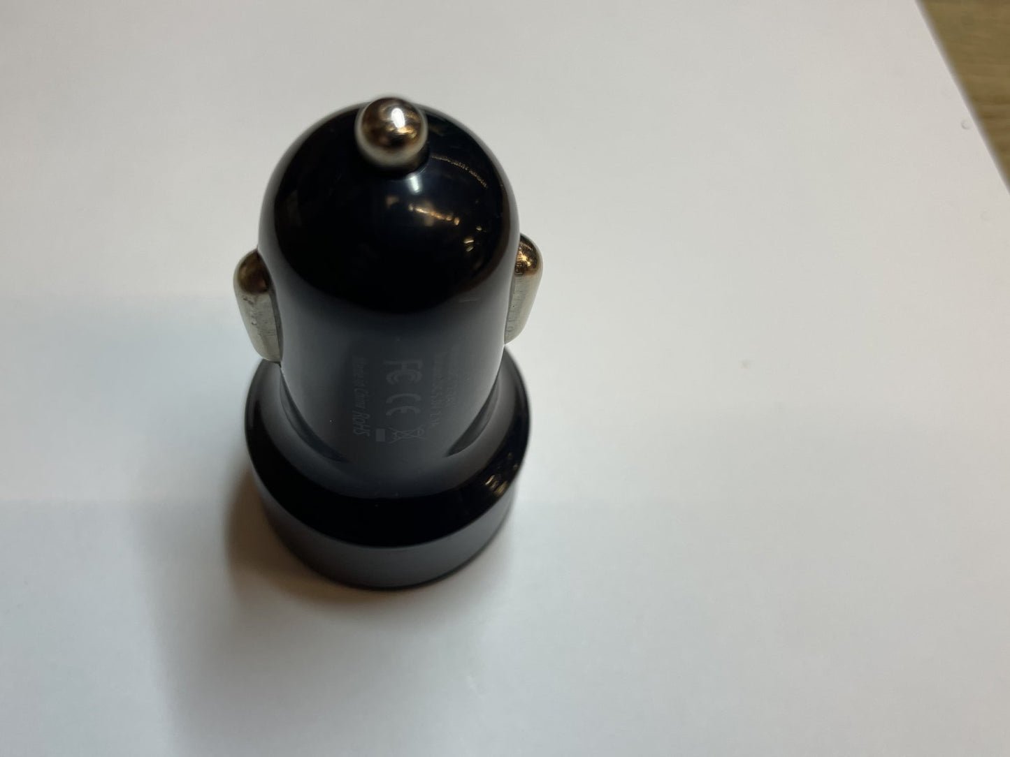 12V - 24V DC In Car Charger Dual USB Port 1A / 2.1A Cigarette CLA Adaptor