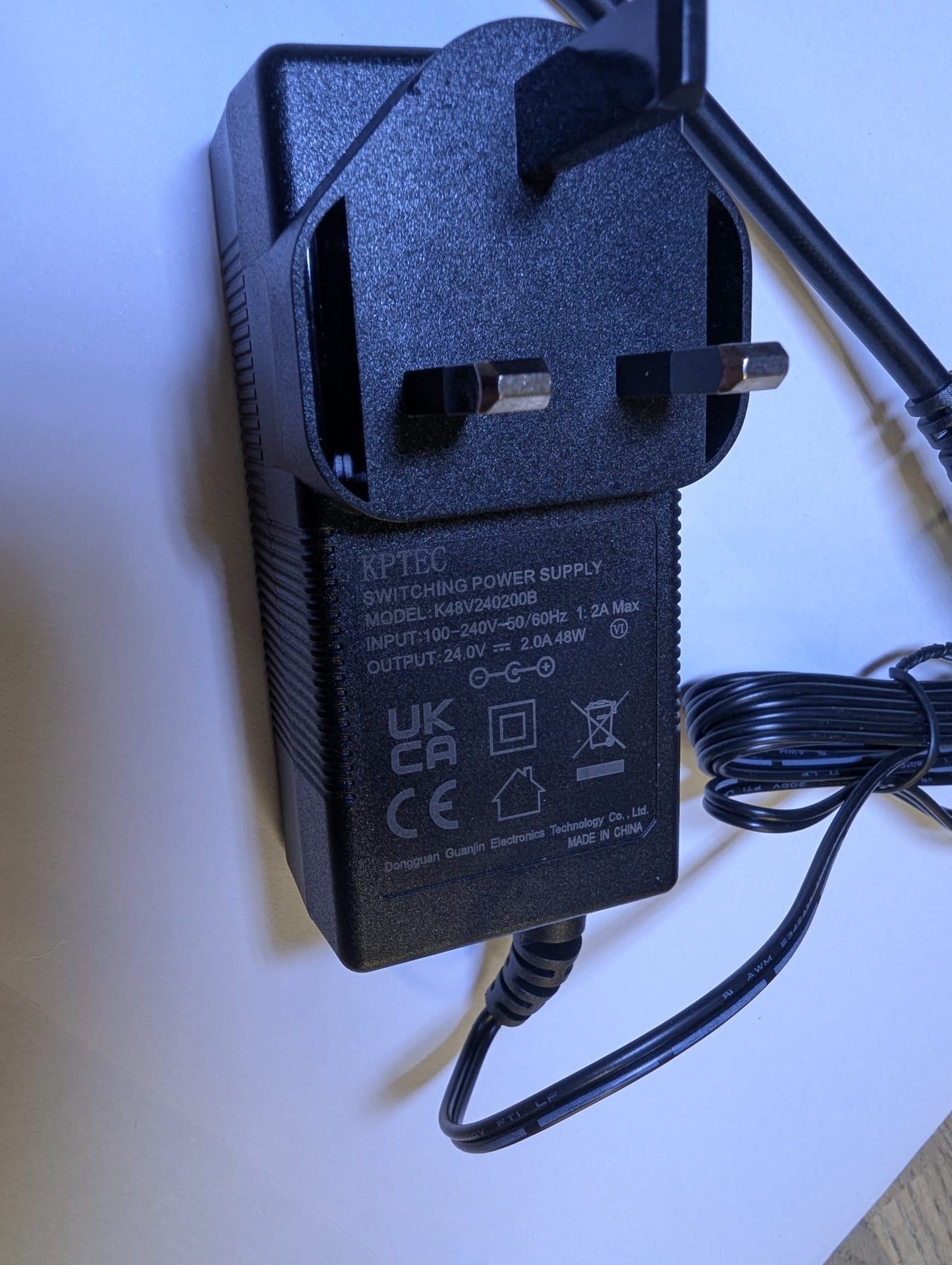 Replacement for 24.0V 2.0A 48.0W KEERDA AC Adapter DZ048BWL240200B Power Supply