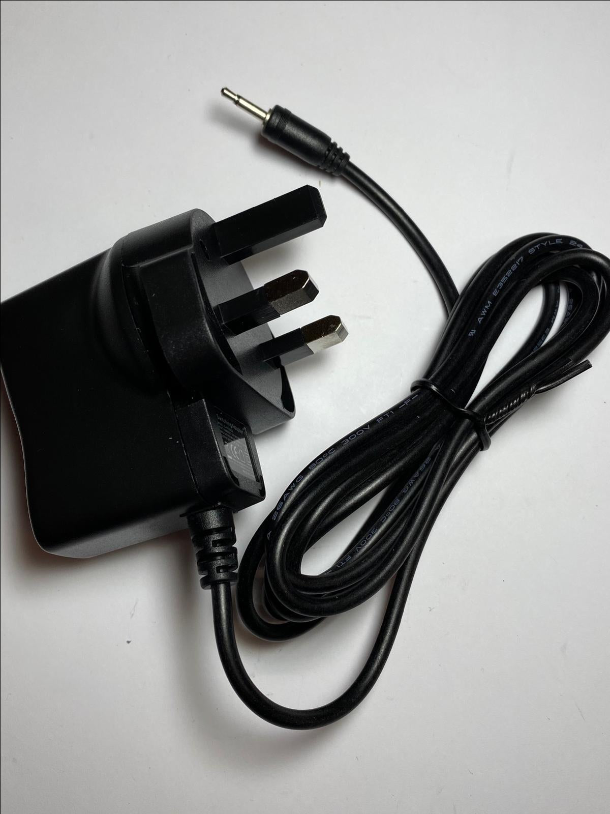7.5V 300mA 0.3A Mains AC-DC Switching Adaptor Power Supply with 2.5mm Male Jack