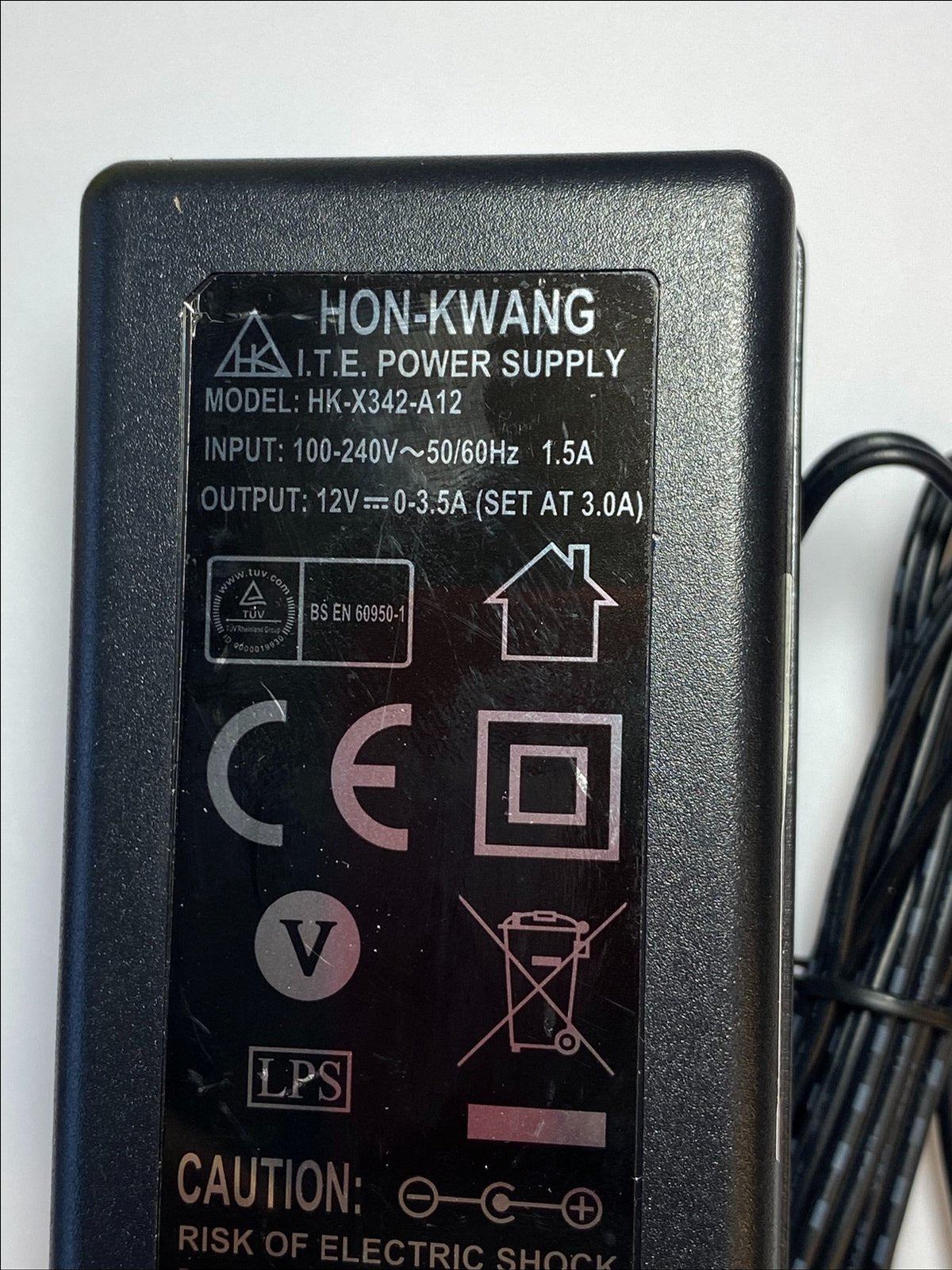 Replacement for 12.0V 3.0A 36.0W AC/DC ADAPTOR DCT36W120300ZZ-D2 Power Supply