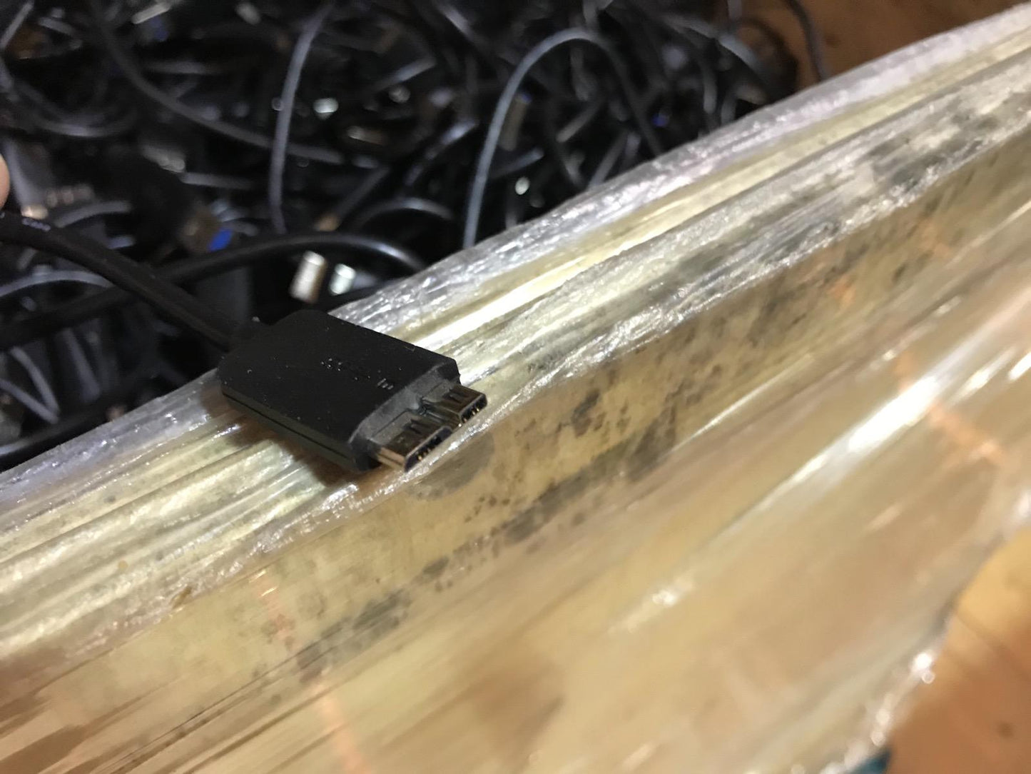 BULK JOB LOT OF 50 X 50cm Long Super Speed USB3.0 External Hard Drive Cable Lead
