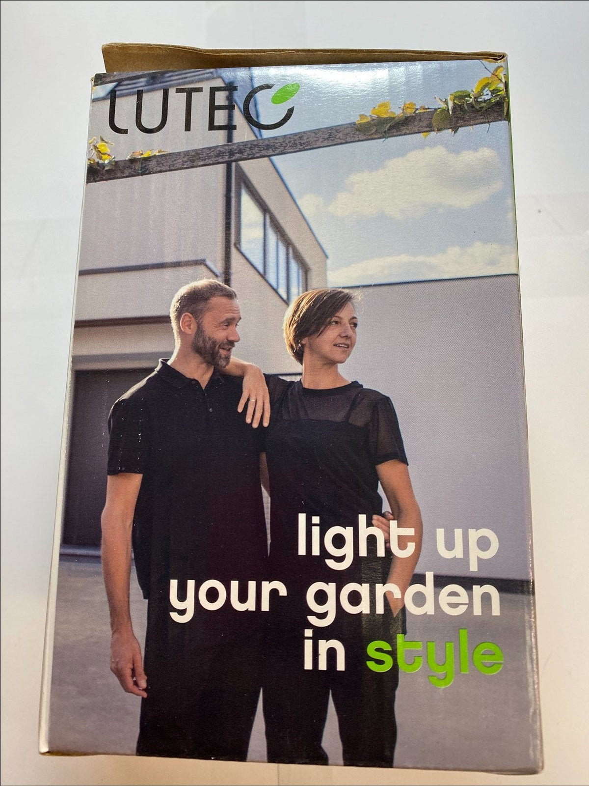 Lutec 5510815424 Graphite Vienna Up/Down Light IP44 GU10 PIR for Smartbulb