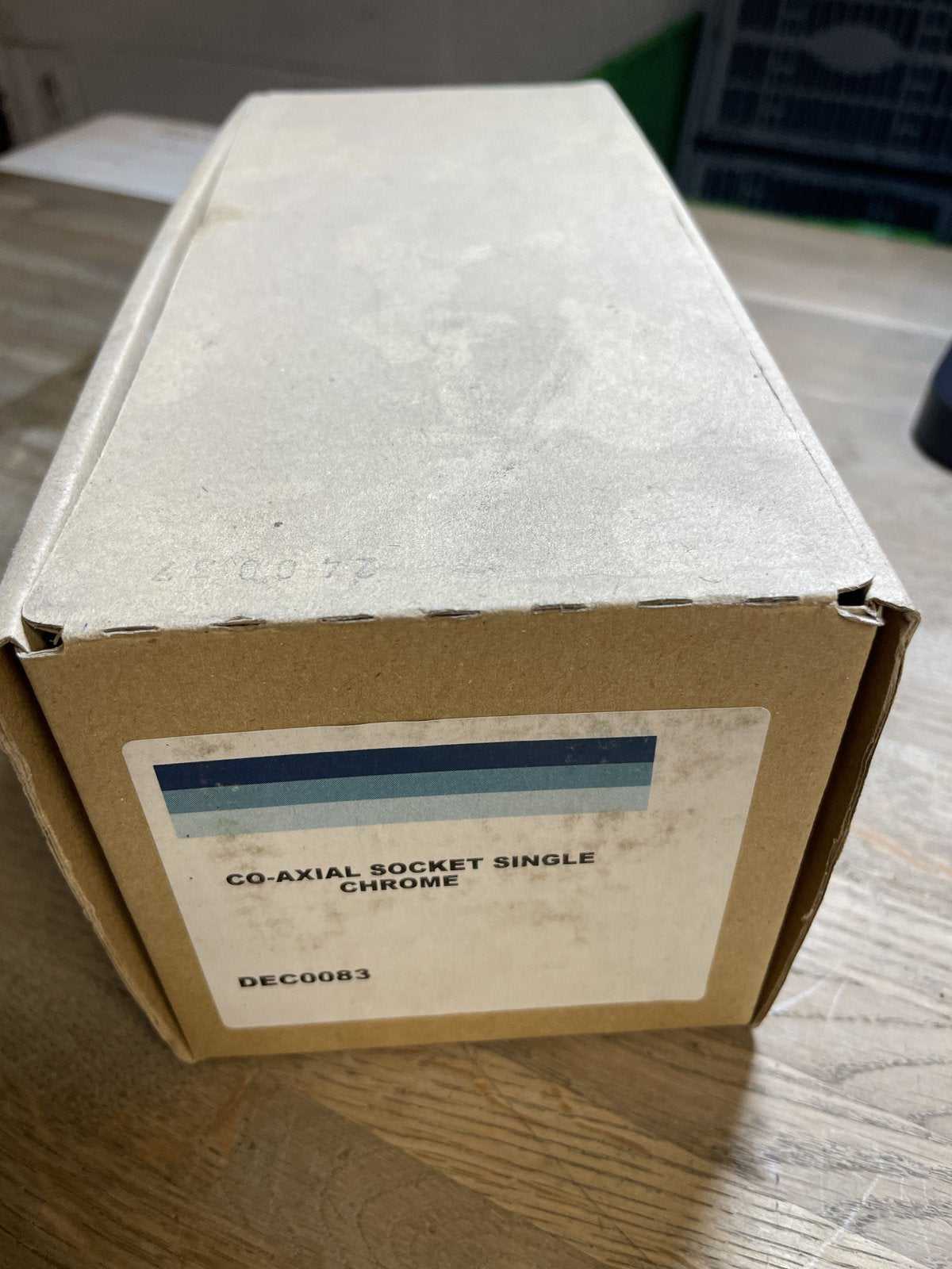 Bulk Lot Box of 8 Volex Polished Chrome TV CO-AXIAL Socket Single DEC0083