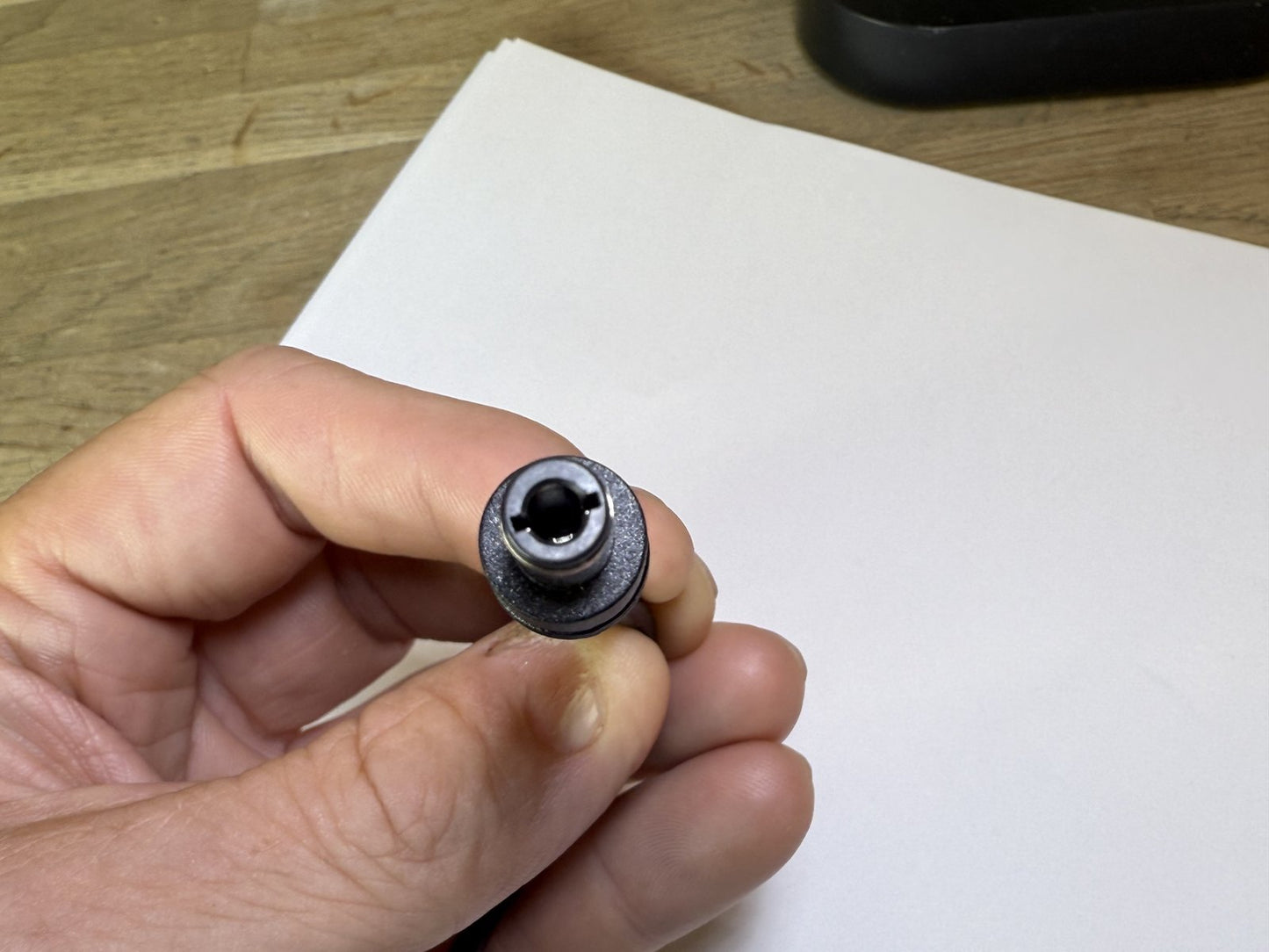 DC Push On Extension Socket 5.5mm x 2.1mm to Male 6.3mm x 3.0mm 6.3 x3 55216330