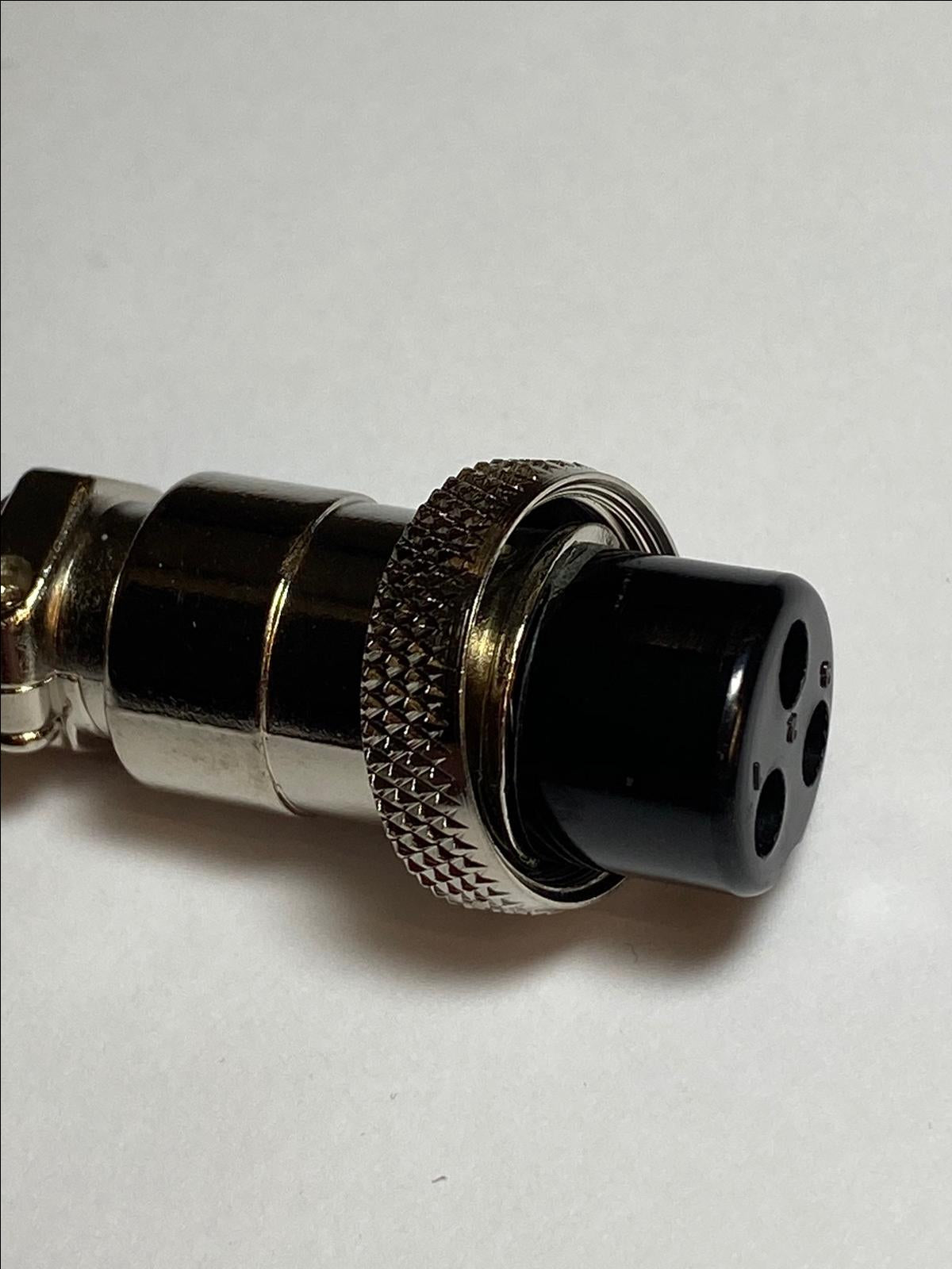 3 Pin Connector MR2443 Mini-DIN 3 Hole Female for AC / DC Adaptor Power Supply