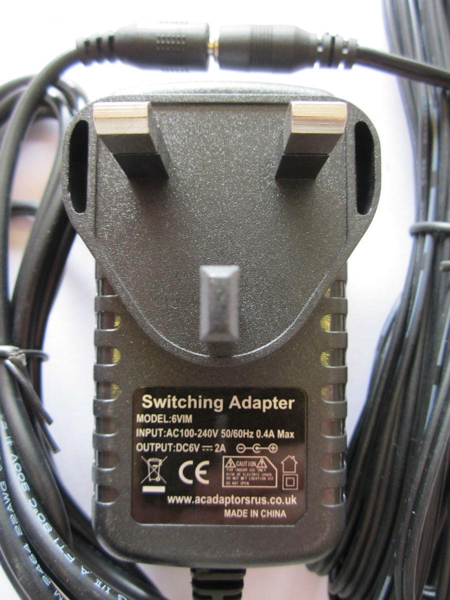 5M Long 6V AC-DC Adaptor Power Supply for Ceyomur CY60 Trail Camera
