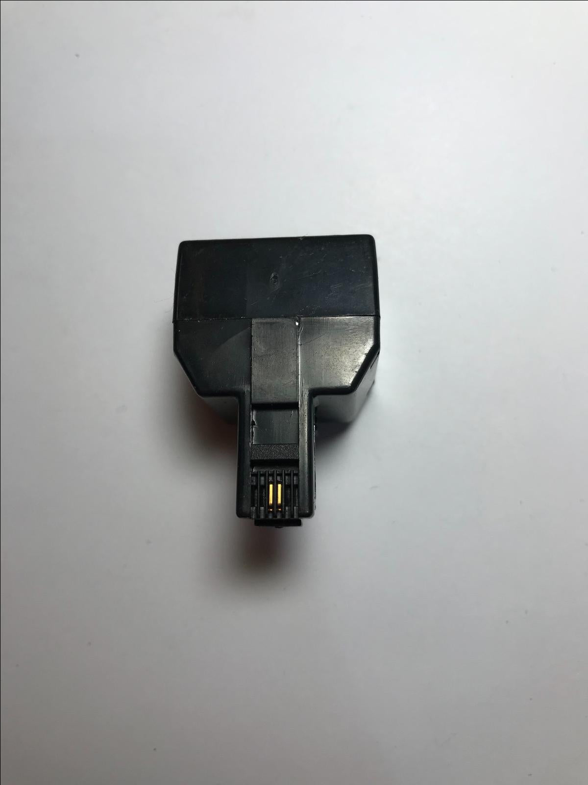 INGENICO POINT OF SALE EQUIPMENT RJ11 DOUBLE LINE SPLITTER DUAL SOCKET ADAPTOR