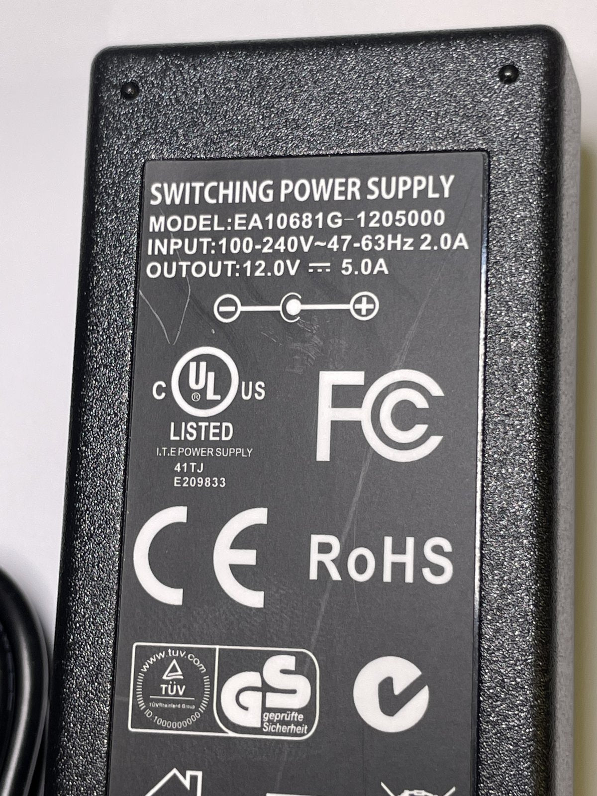 12V 5A Mains AC-DC Adaptor Power Supply for Hitachi AXM209UK DAB Micro with Dock