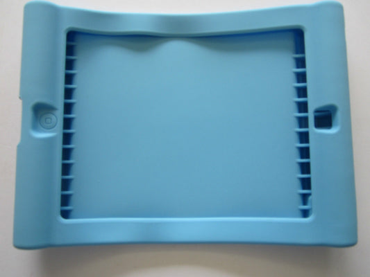 Kids Blue Rubber Silicone Case Stand for Ipad 3 3rd Gen A1416 A1430 A1403