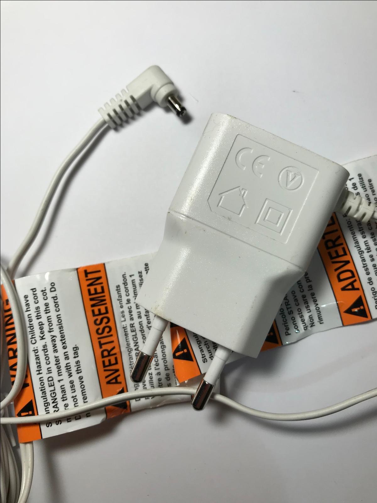 EU White 5V 5.0V 1000mA Charger for Motorola MBP36S Baby Monitor CAMERA UNIT