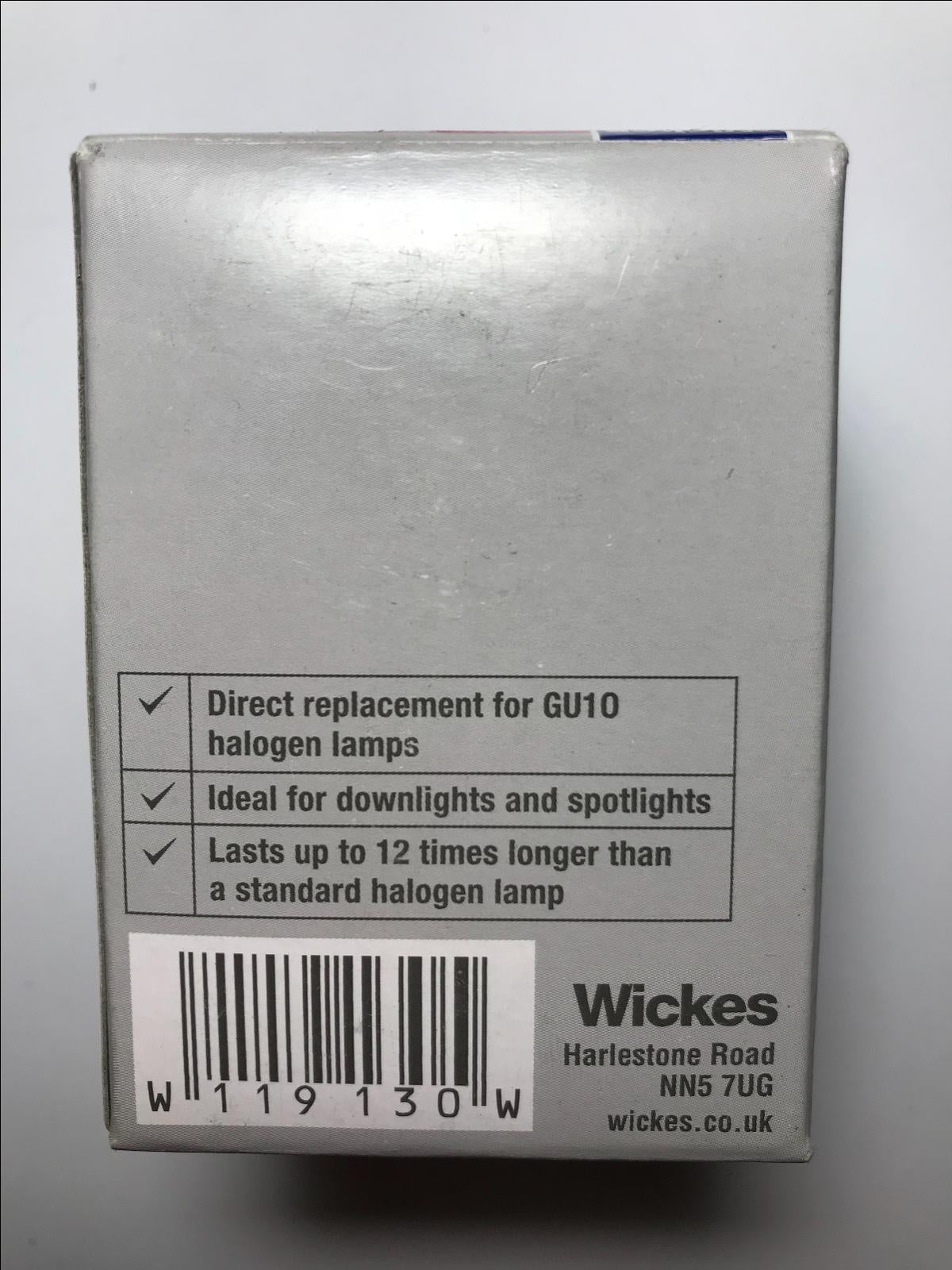 10x Wickes LED Light Bulb 5W = 50W GU10 Lamp A+ 90% Saving LASTS 12 TIMES LONGER