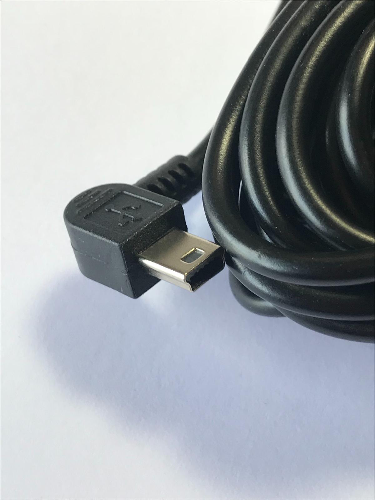 5V 1.3A 1300mA Car Charger Power Supply Mini B Connector 4M Long Cable Lead