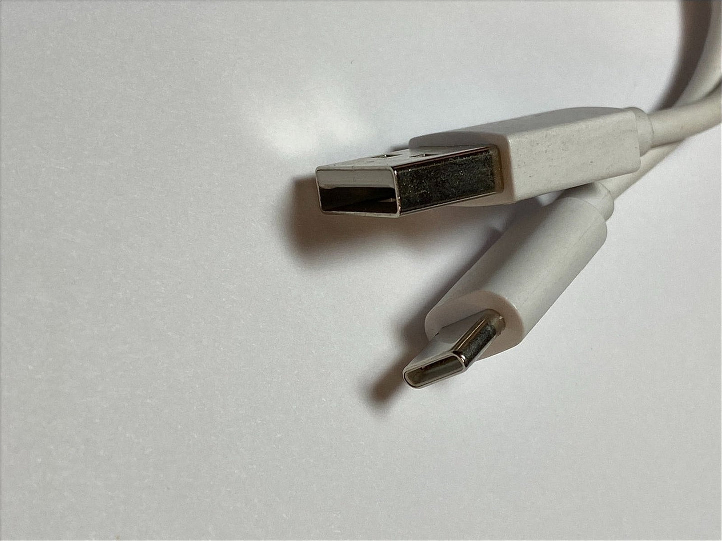 Replacement White USBC USB-C USB Cable Lead for Charging OPPO A53 Smartphone