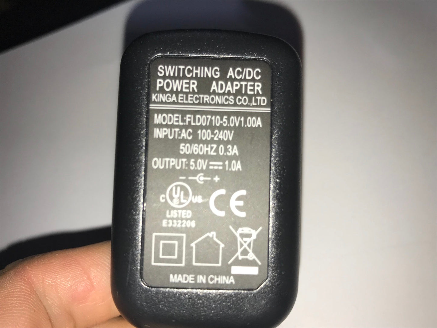 EU 5V 1A AC-DC Adaptor Power Supply for Roku Express Streaming Media Player