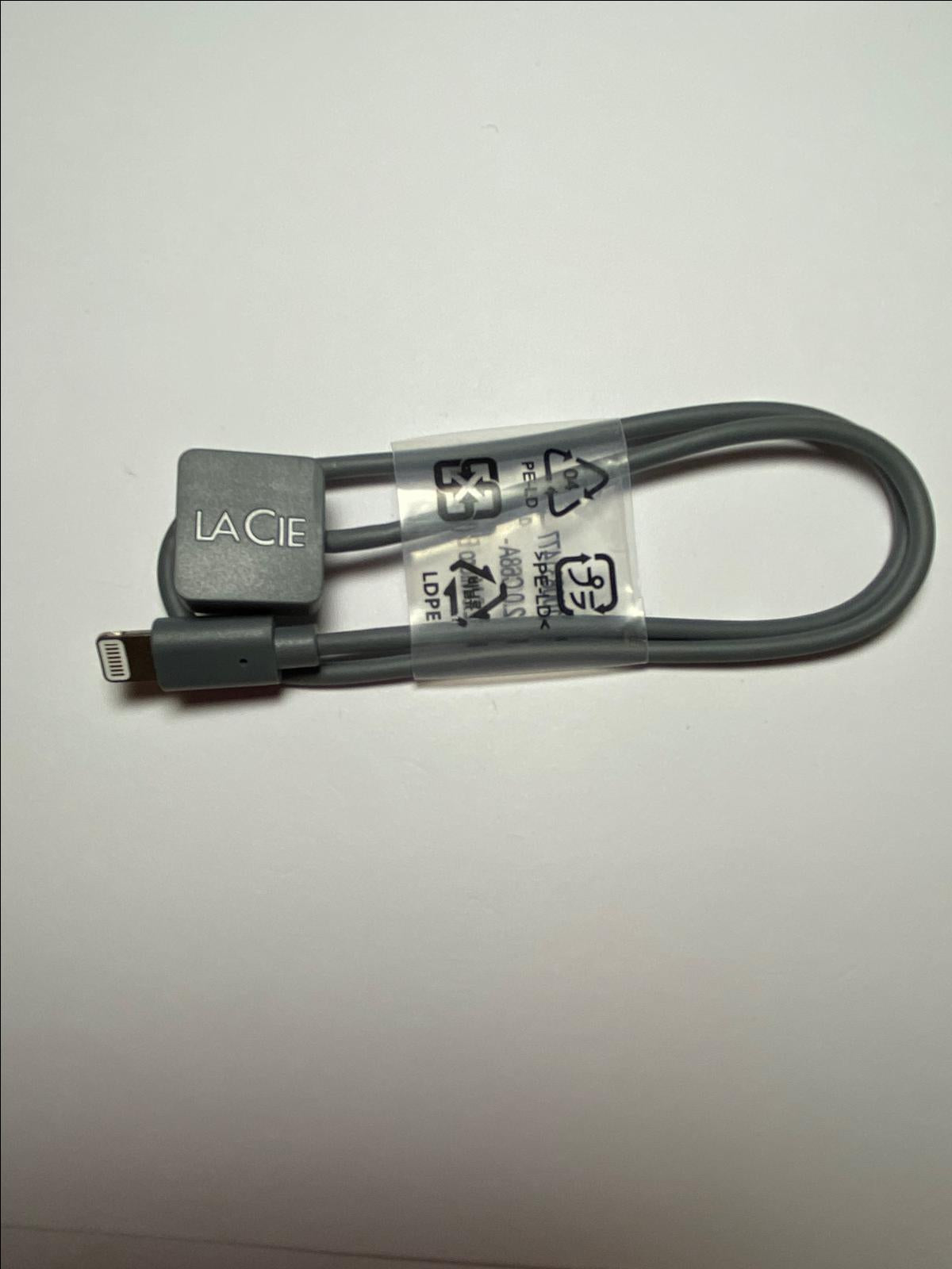Lacie PN: 100831477 USB2.0 Micro B L:427mm Cable Lead to C68A Lightning