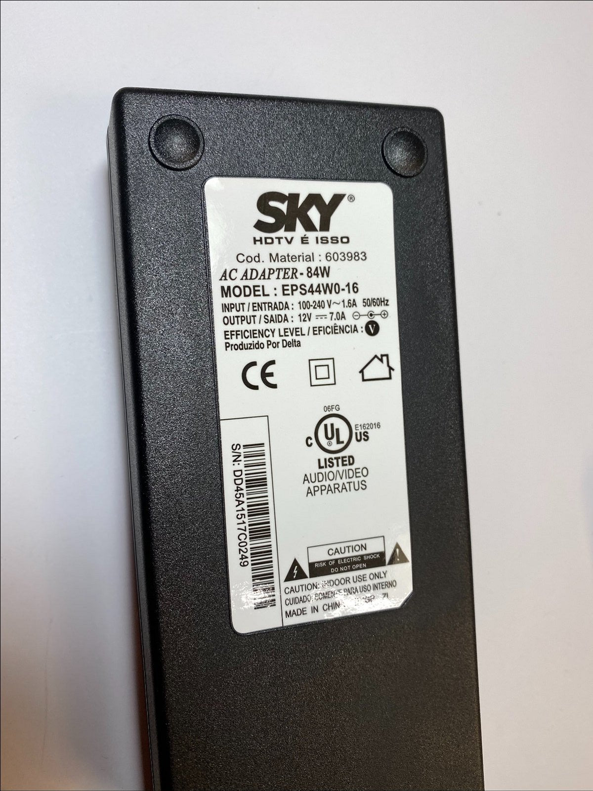 12V 4A AC/DC Adapter Power Supply for Samsung DVR Model SHR-6042P SHR-6042 CCTV