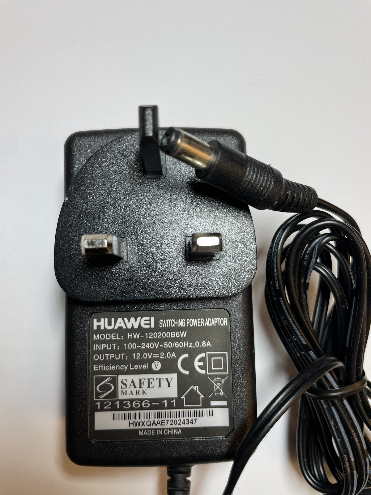 Replacement for 12.0V 1.42A 17.0W Intertek model SP210UK-W AC-DC Power Adaptor
