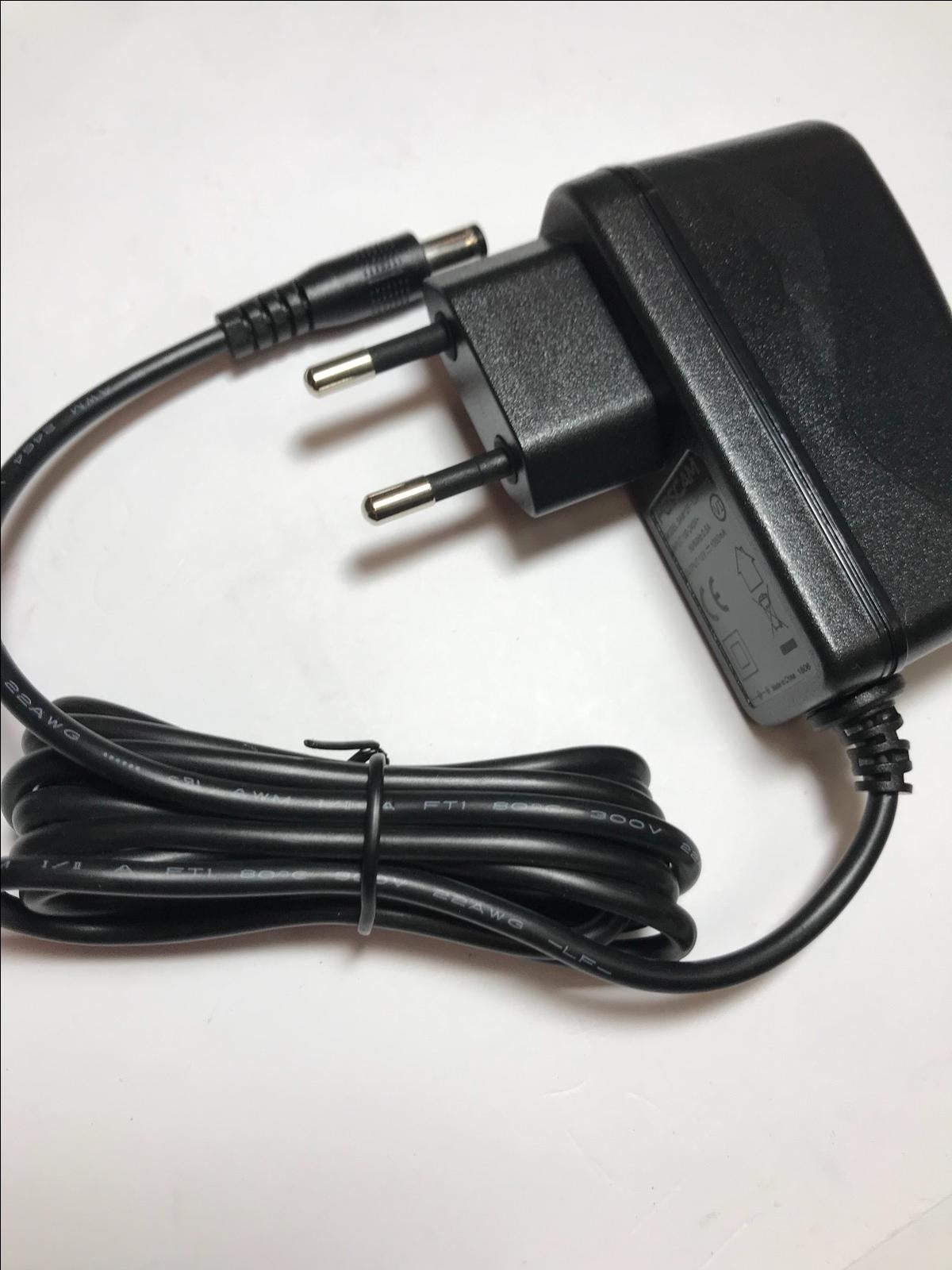 EU 12V 1A AC-DC SWITCHING ADAPTOR POWER SUPPLY 5.5mm x 2.1mm 5.5x2.1