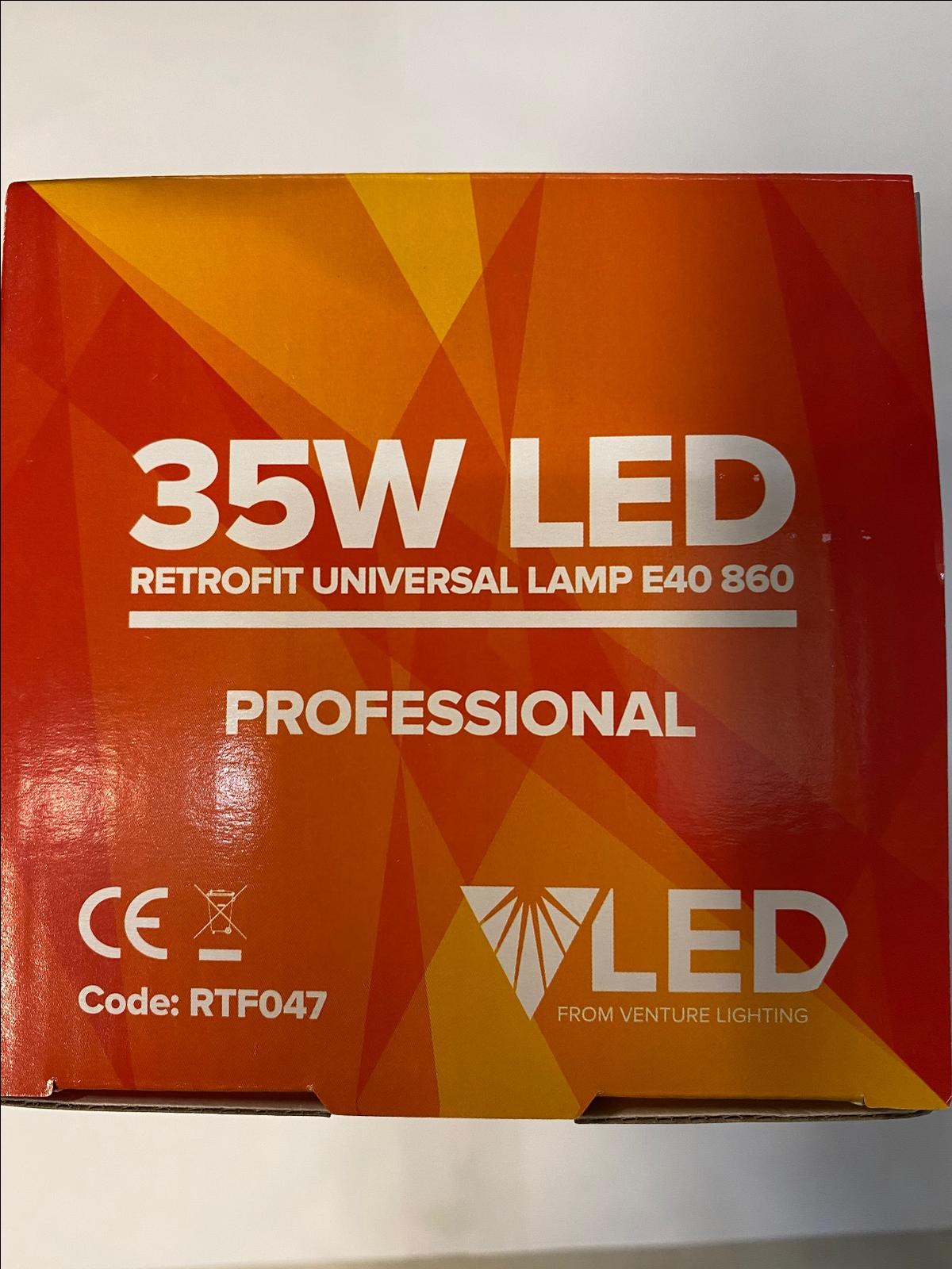 Venture Lighting E40 LED Cluster Lamp Bulb Cool White 35W RETROFIT Industrial