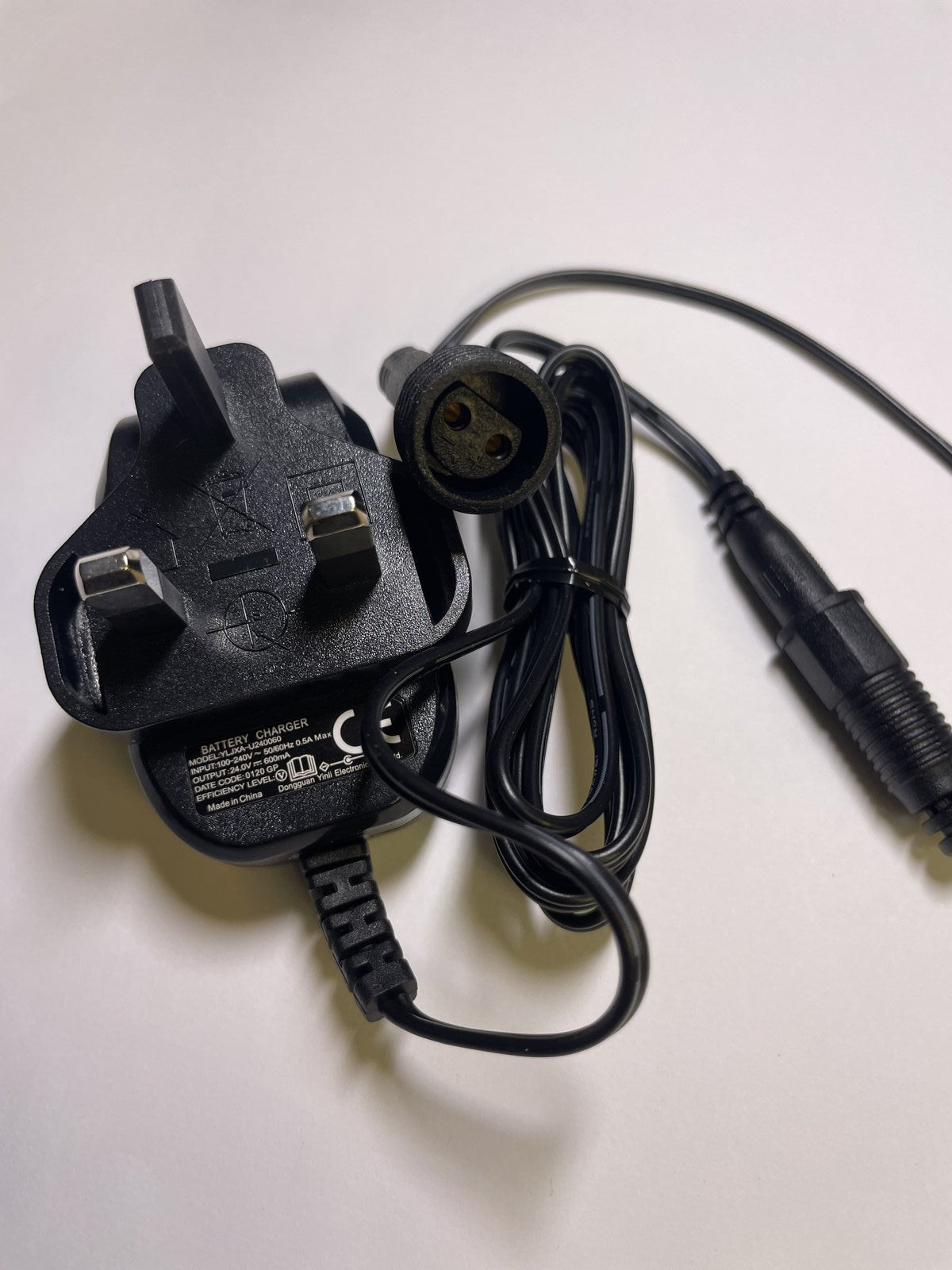 Replacement 24V 200mA 4.8W Golden Power GP-SW240DC02000(UK) AC-DC Adaptor
