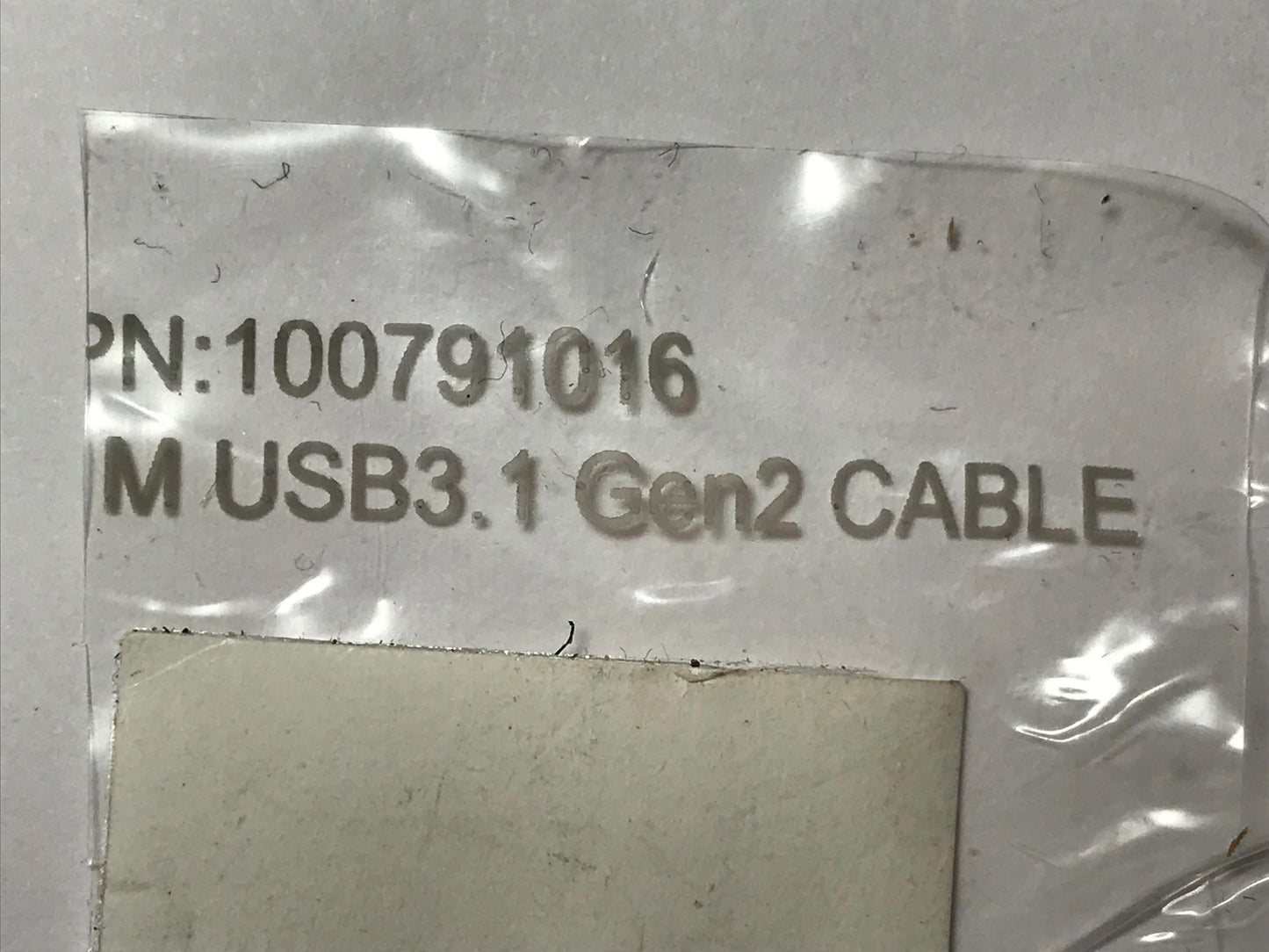 USB-C 1M Double Ended 3.1 Gen2 Cable Lead for External Hard Drive PN:100791012