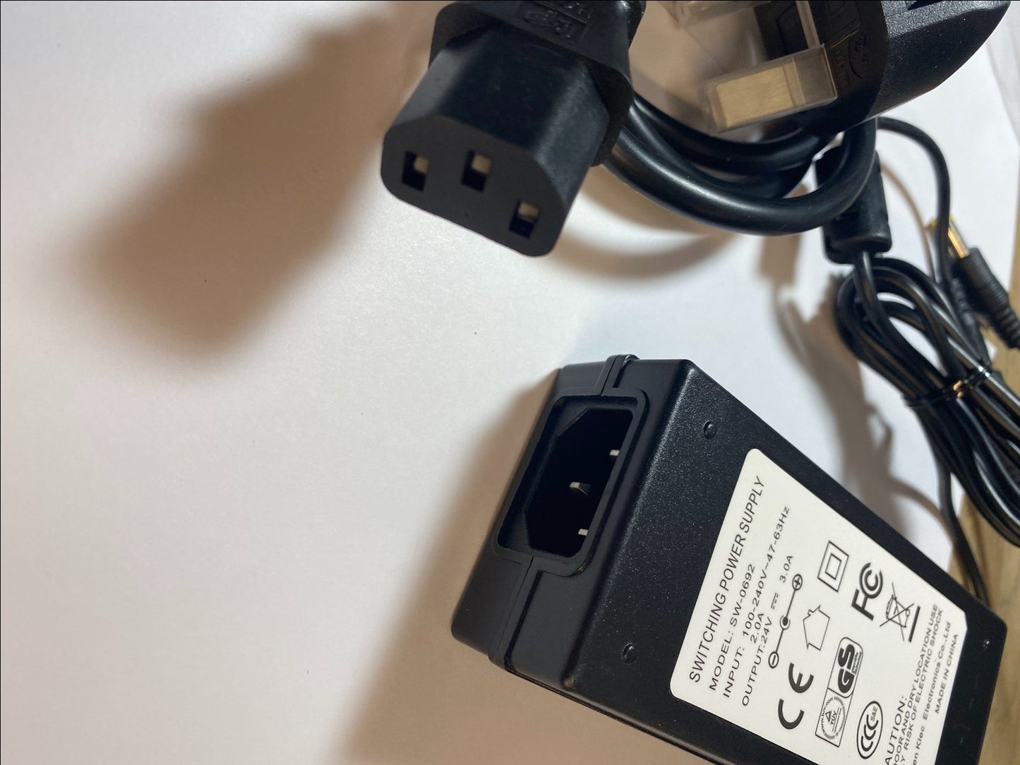 Replacement 24V AC-DC Power Adaptor for Jarre AeroSkull HD+ Speaker System