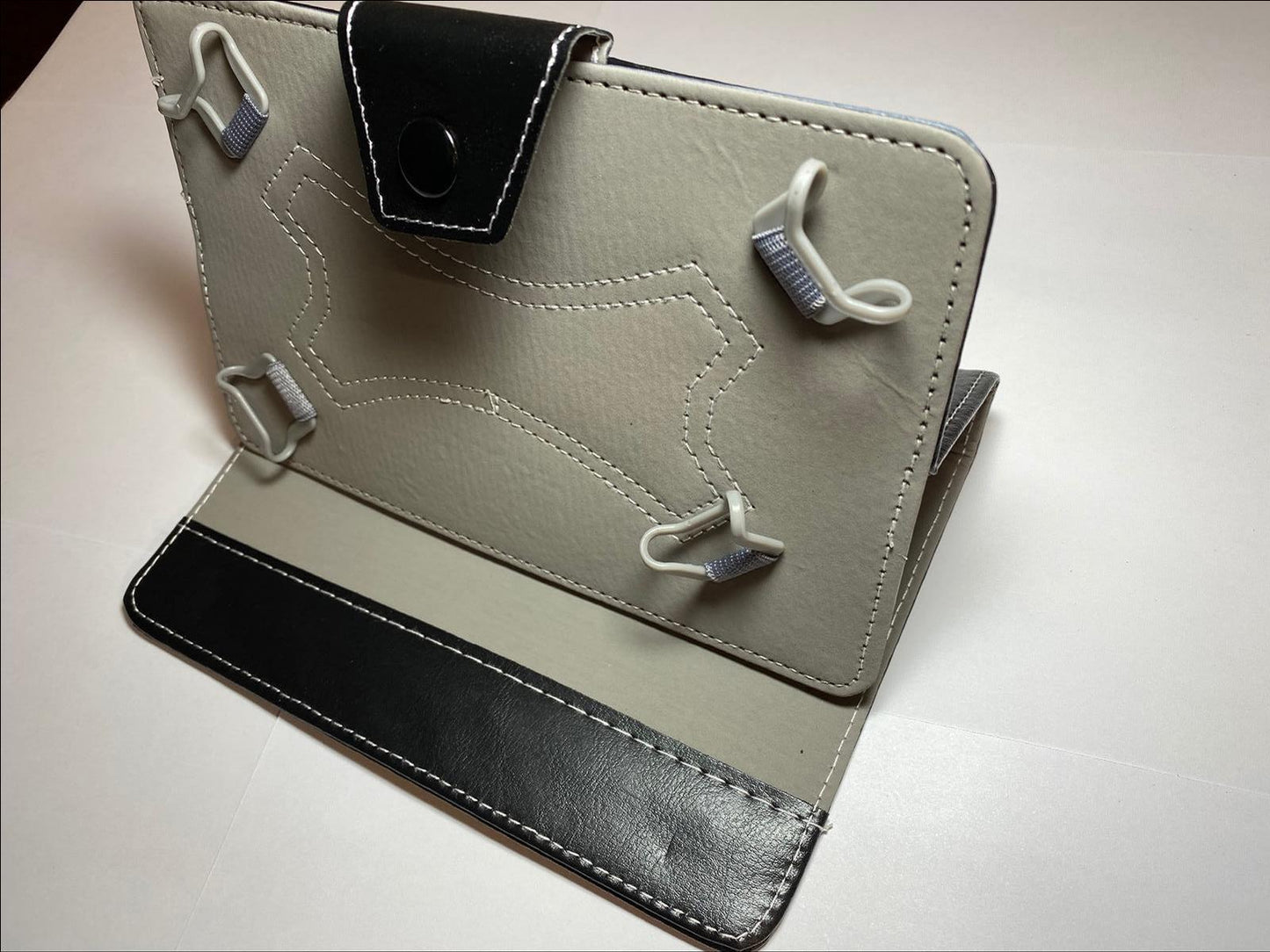 Black Android Logo Folder Case for 7" VIA 8850 MID EPAD APAD Tablet