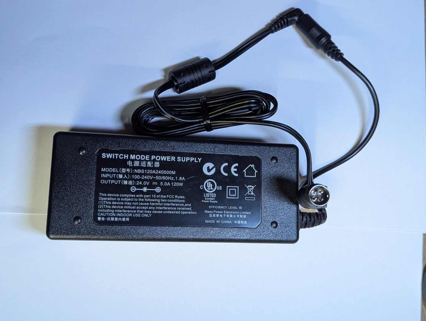 Replacement for 24V 6A LP-2460 Coming Data AC Adapter for DGM monitor 27" 1440p