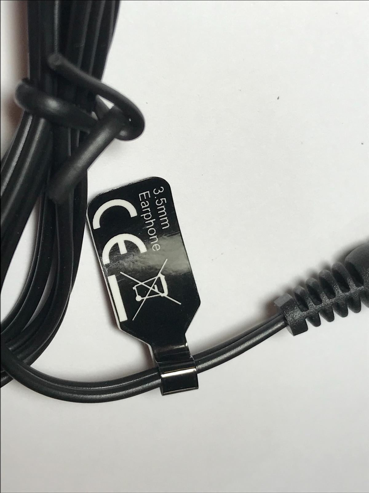 Black Earphones for Pure Evoke H3 DAB/FM Radio