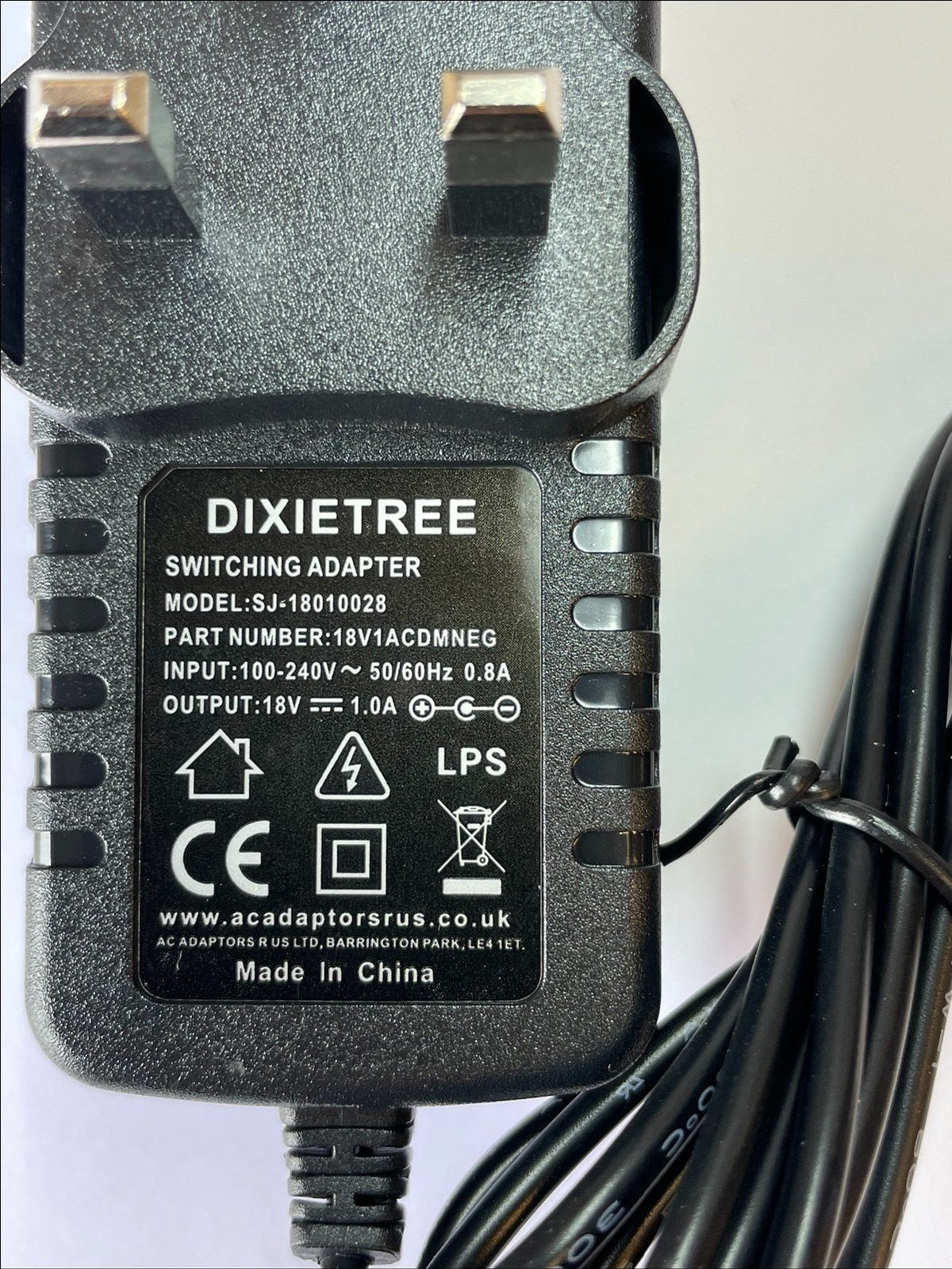 18V 1500mA AC-DC Switching Adaptor Power Supply for MXR Eddie Van Halen Flanger