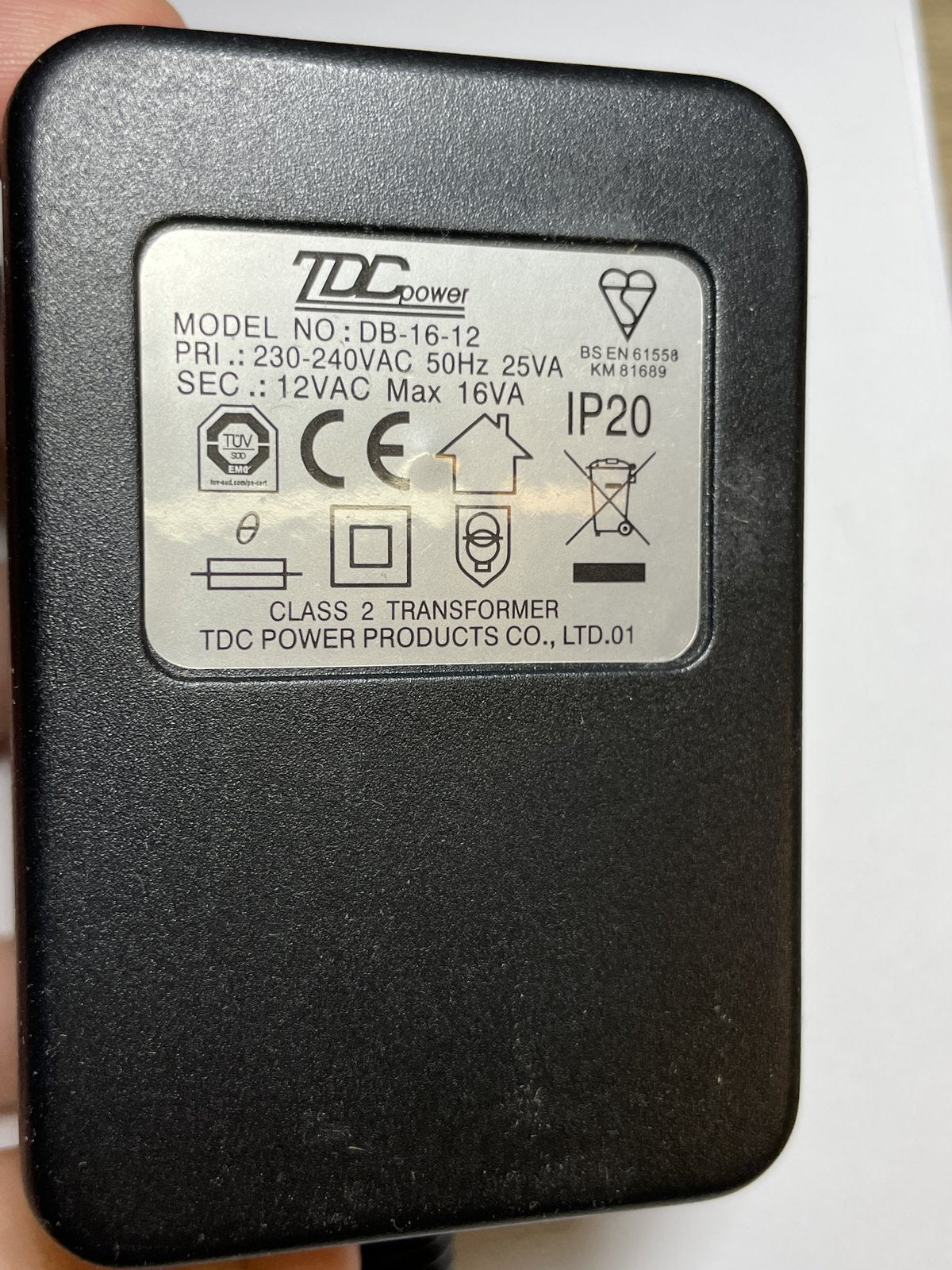 Replacement 12V AC Adaptor Power Supply for XY-12001250ABO Kelkay Water Feature