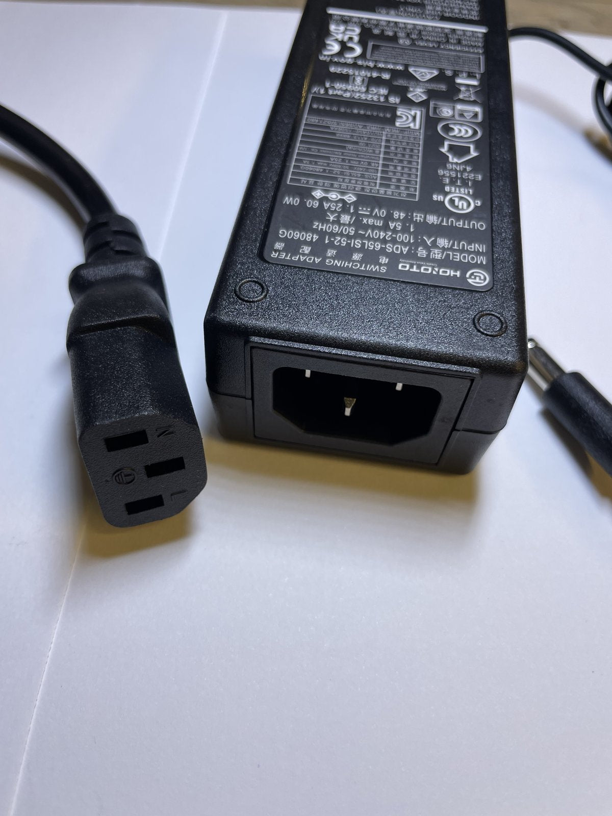 48V AC-DC Adapter AC-DC ADAPTOR for Polycom VVX500 VVX 500 Business Media Phone