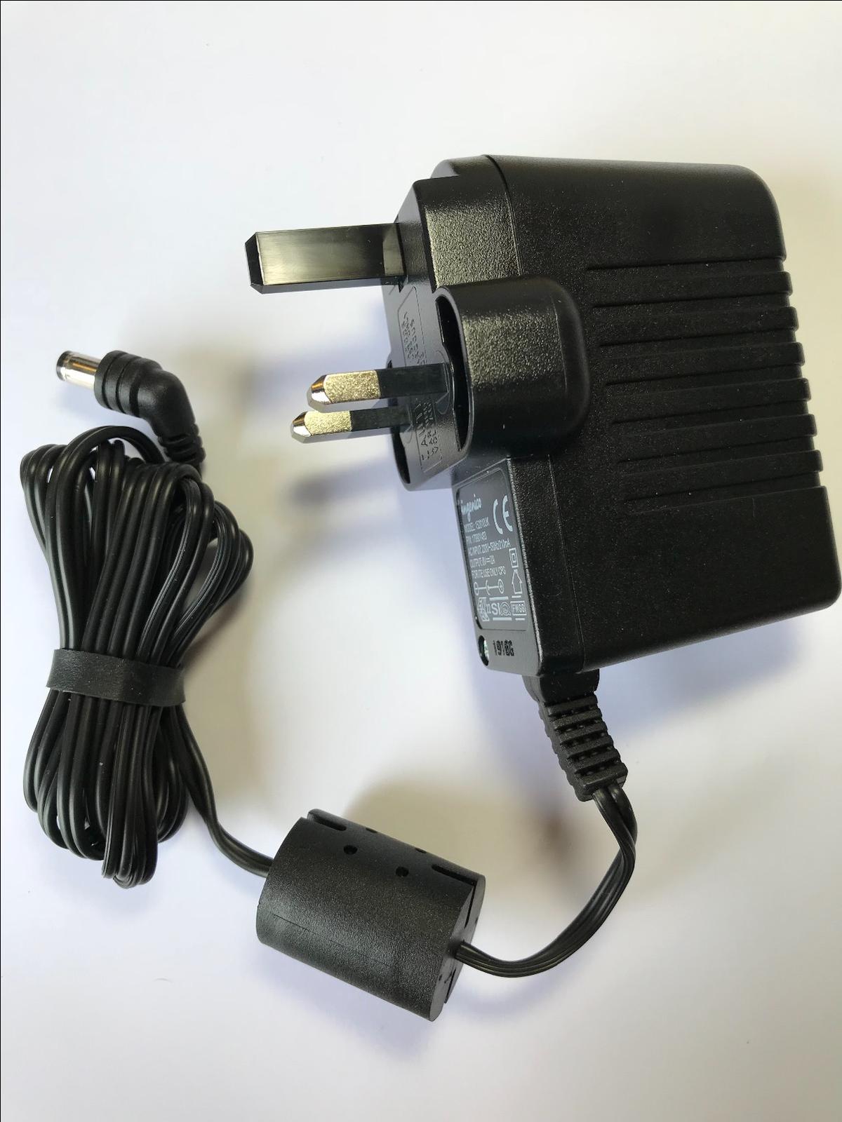 8V 8.0V 2A 2.0A UK Mains AC-DC Switching Adaptor Power Supply 5.5mm x 2.1mm
