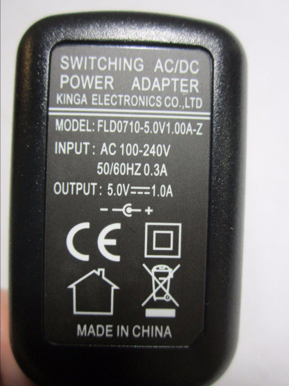 Replacement for 5V 1A AC Adaptor for Philips AJB3552/05 DAB & FM RDS Clock Radio