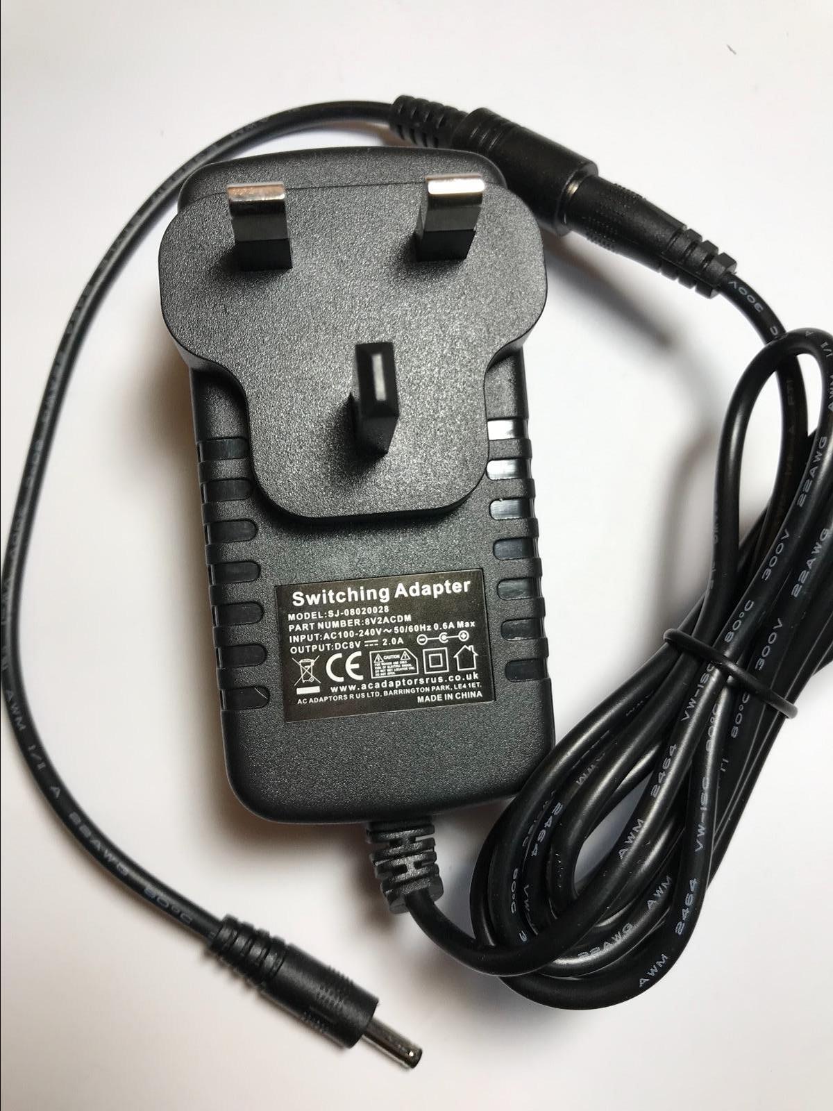 UK Plug Replacement for 8.2V 500mA AC Adaptor 94PS-064C 291711-004 for BOSE SL2
