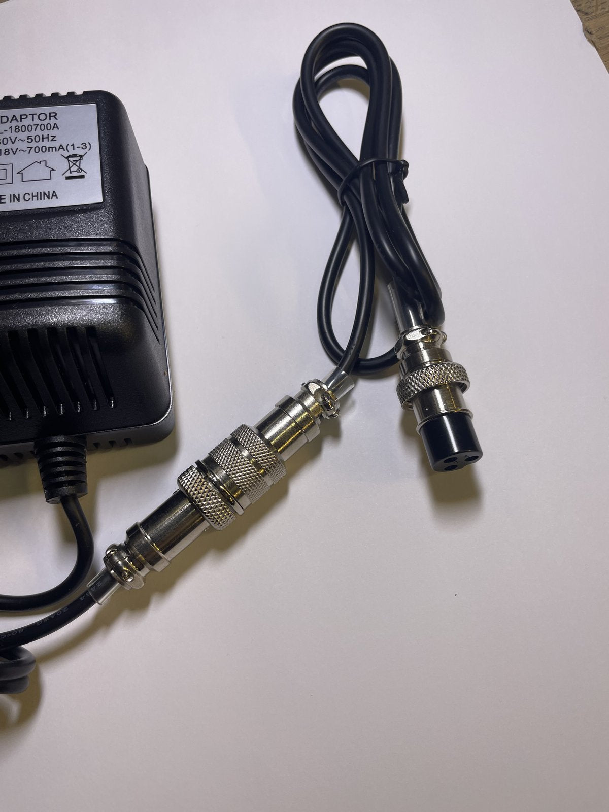 Replacement UK 18V Mains AC-AC Adaptor Power Supply for MultiMix Firewire Mixer