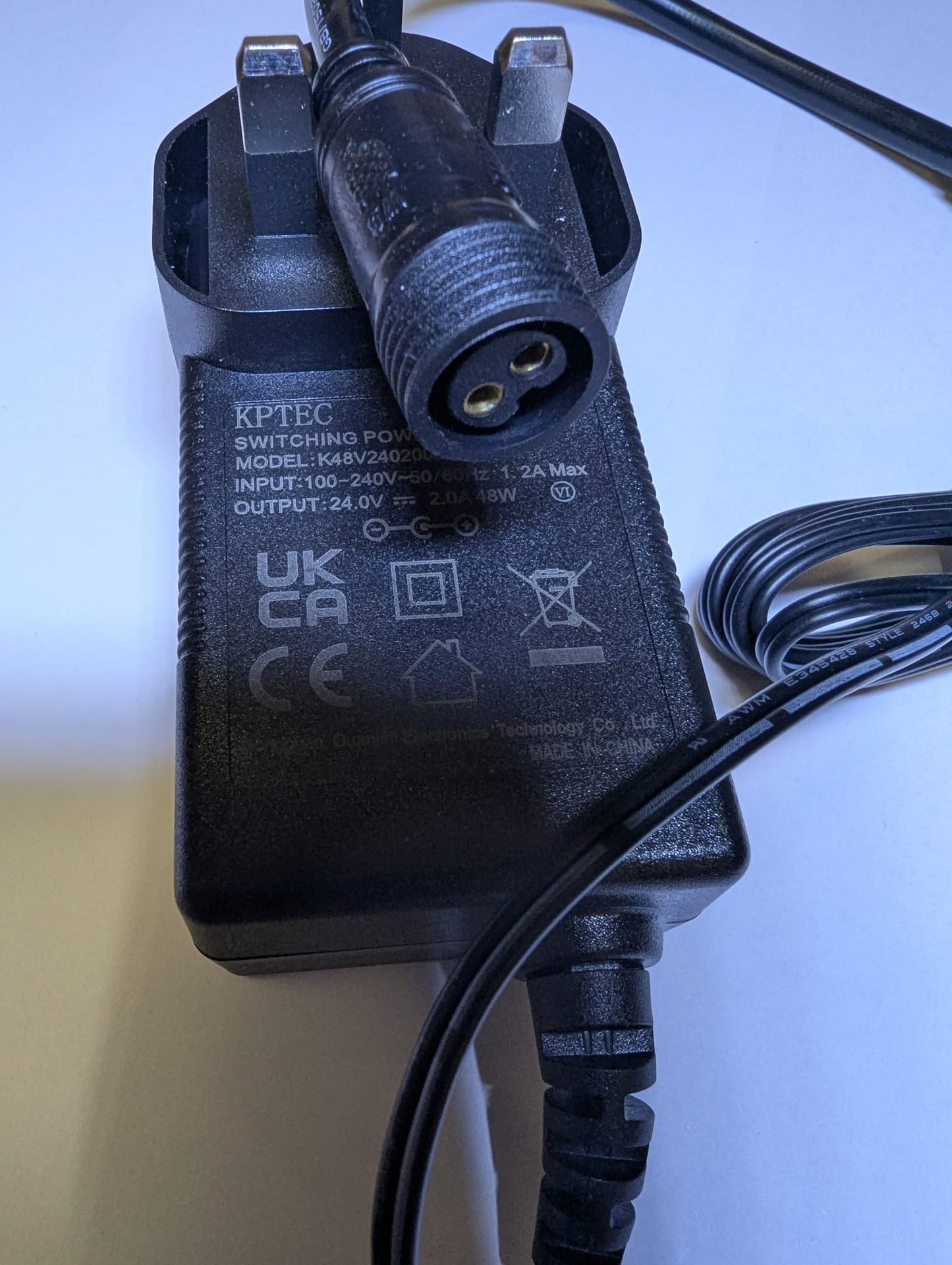 Replacement for 24.0V 2.0A 48.0W KEERDA AC Adapter DZ048BWL240200B Power Supply