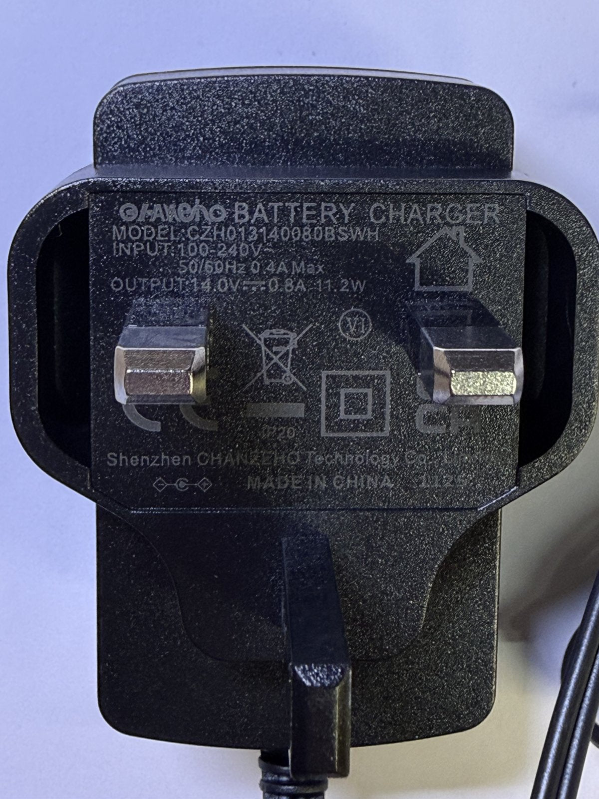 Replacement for 13.3V 0.75A Charger Shark Cordless Vac VM200UK 26  DK012-096050H