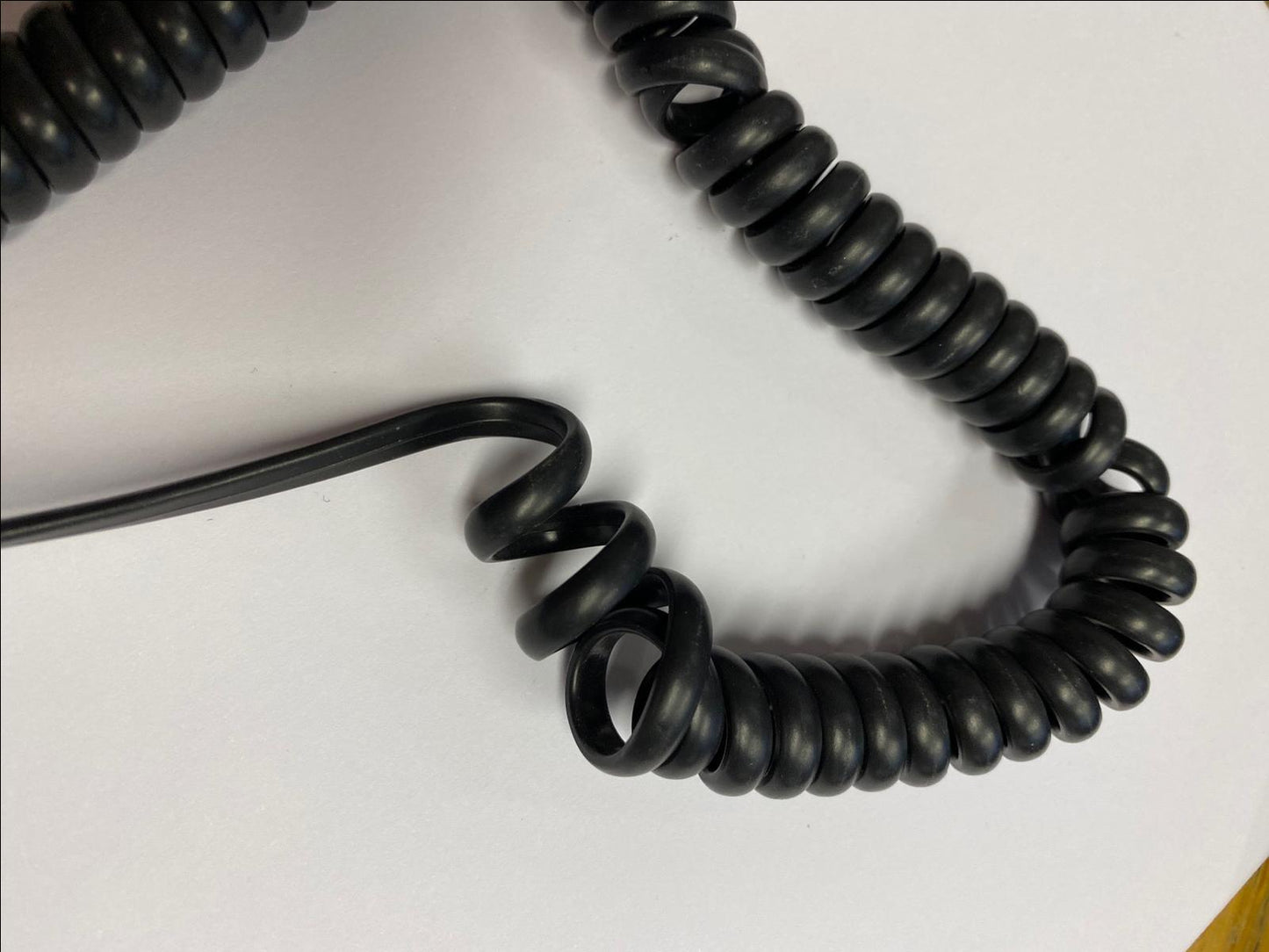 USED 2nd Hand Curly Handset Cable Lead for Polycom VVX411 IP Phones