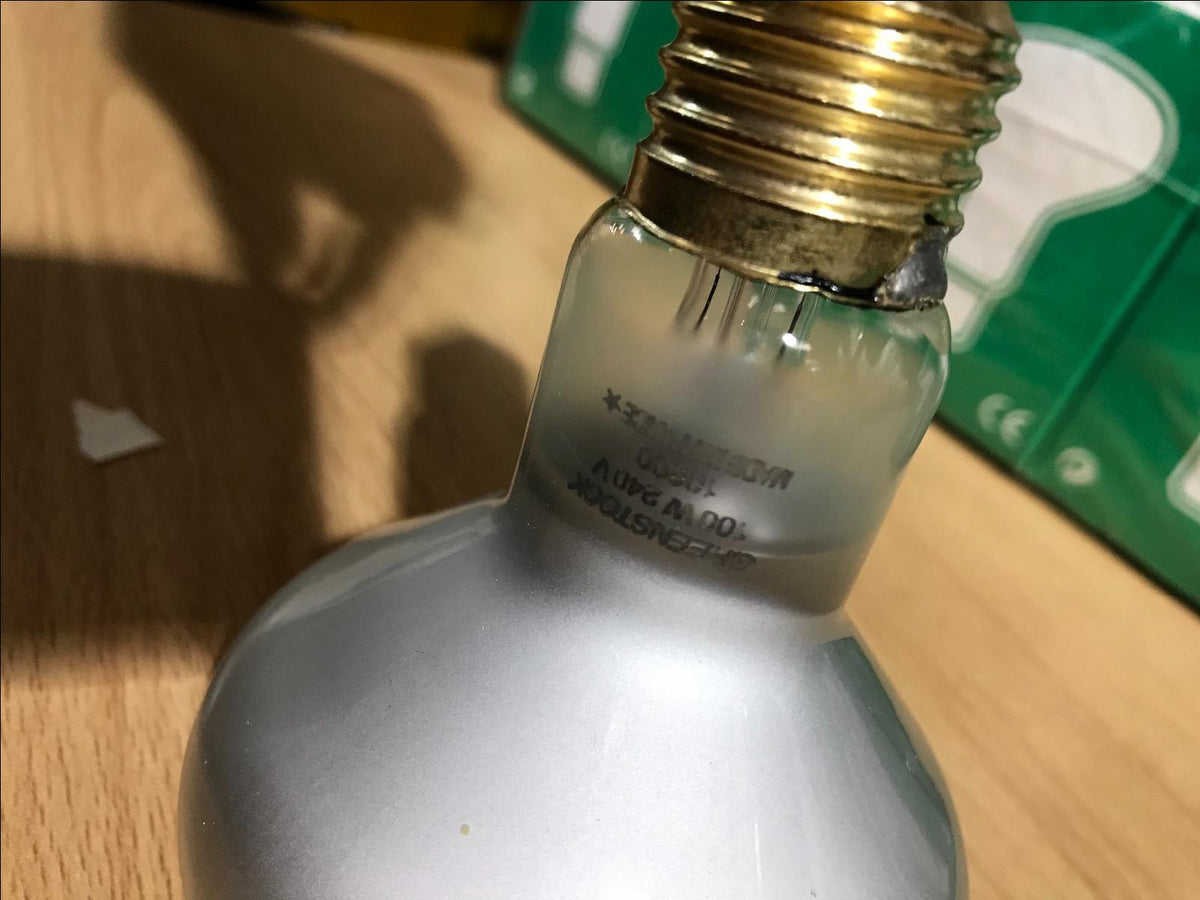 10 x GREENSTOCK E27 100W KD 80-10000 HR 240V Light Bulb Spotlight R80 KD80