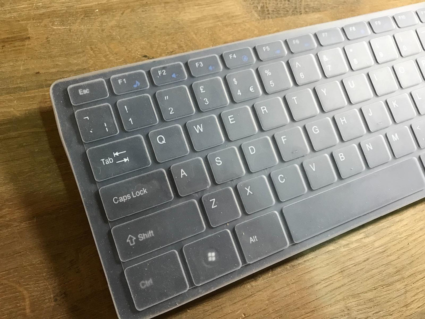 BLACK Wireless Keyboard+NumPad & Mouse for Panasonic Viera TX-P50GT60B Smart TV