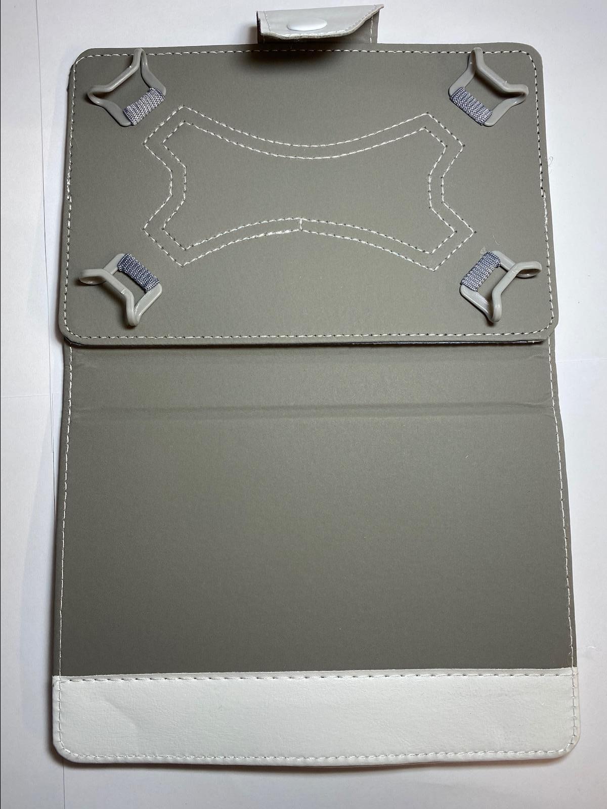 White Android Logo Case/Stand for 7" SAMSUNG GALAXY TAB 4 SM-T235