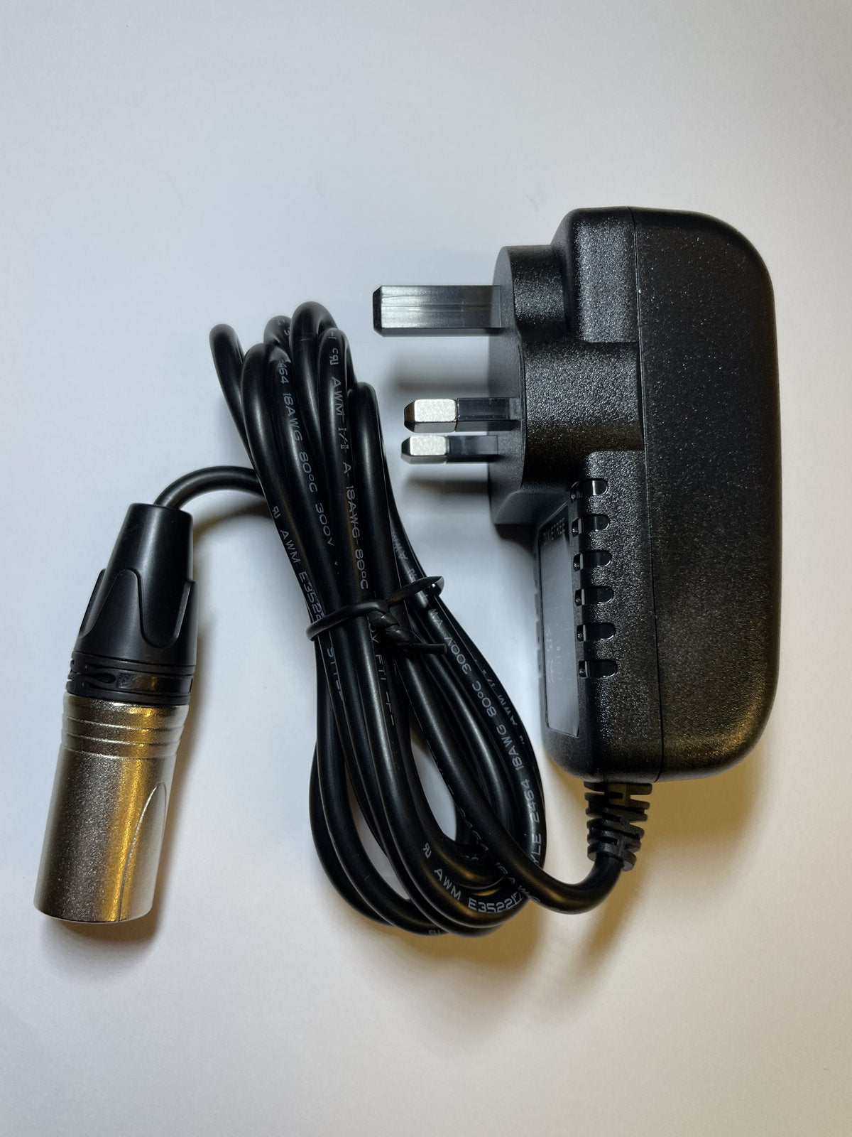 5V 5A AC-DC Switching Adapter SJ-05050028 3 Pin XLR Power Supply UK Plug