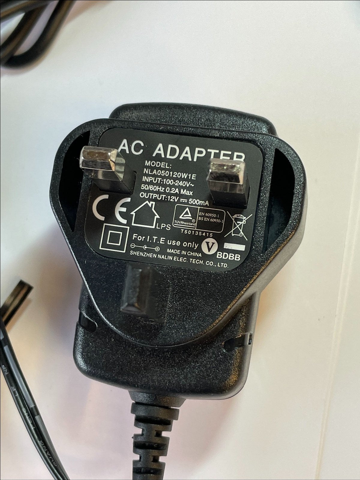 Replacement for 12V 400mA AC-DC Adaptor for TC Helicon VOICETONE C1 Stompbox
