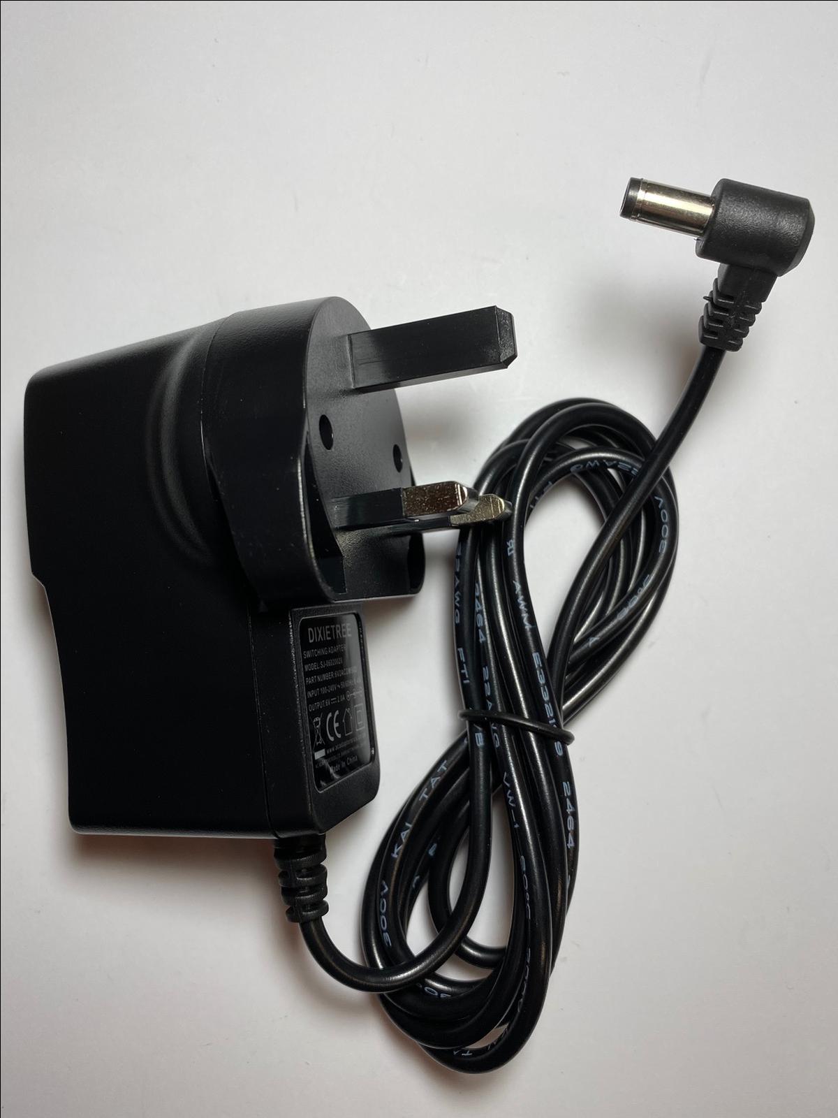 Replacement 6V 2A AC-DC Adaptor for Bush WO378 All-In-One Radio Micro System
