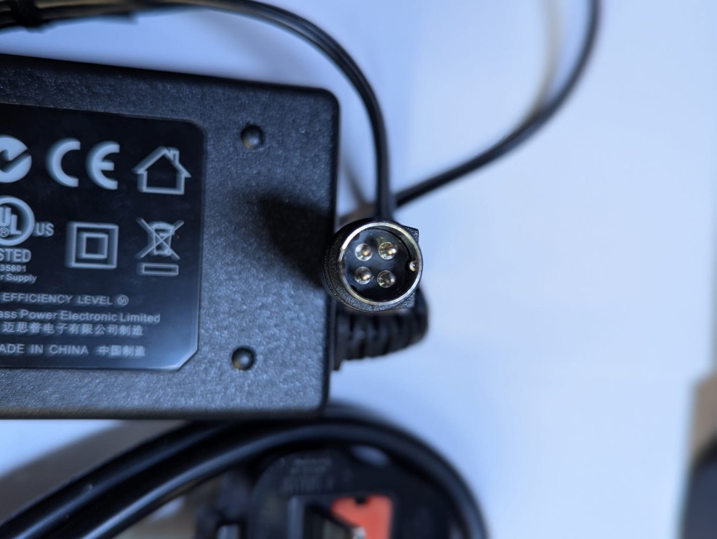 Replacement for 24.0V 5.0A AC Adapter model PAC120M 4 Pin Din Connector