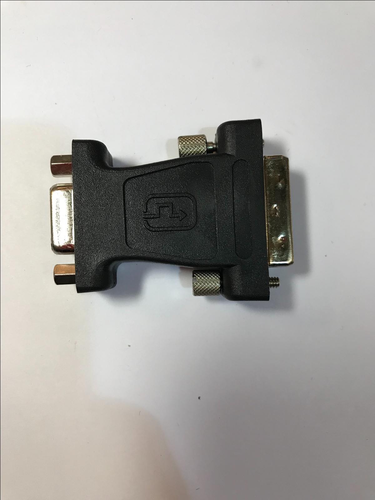 HP DVI-I-M to VGA-F Black Converter Adapter 209815-001 Compaq DVI-I-M to-DB15-F